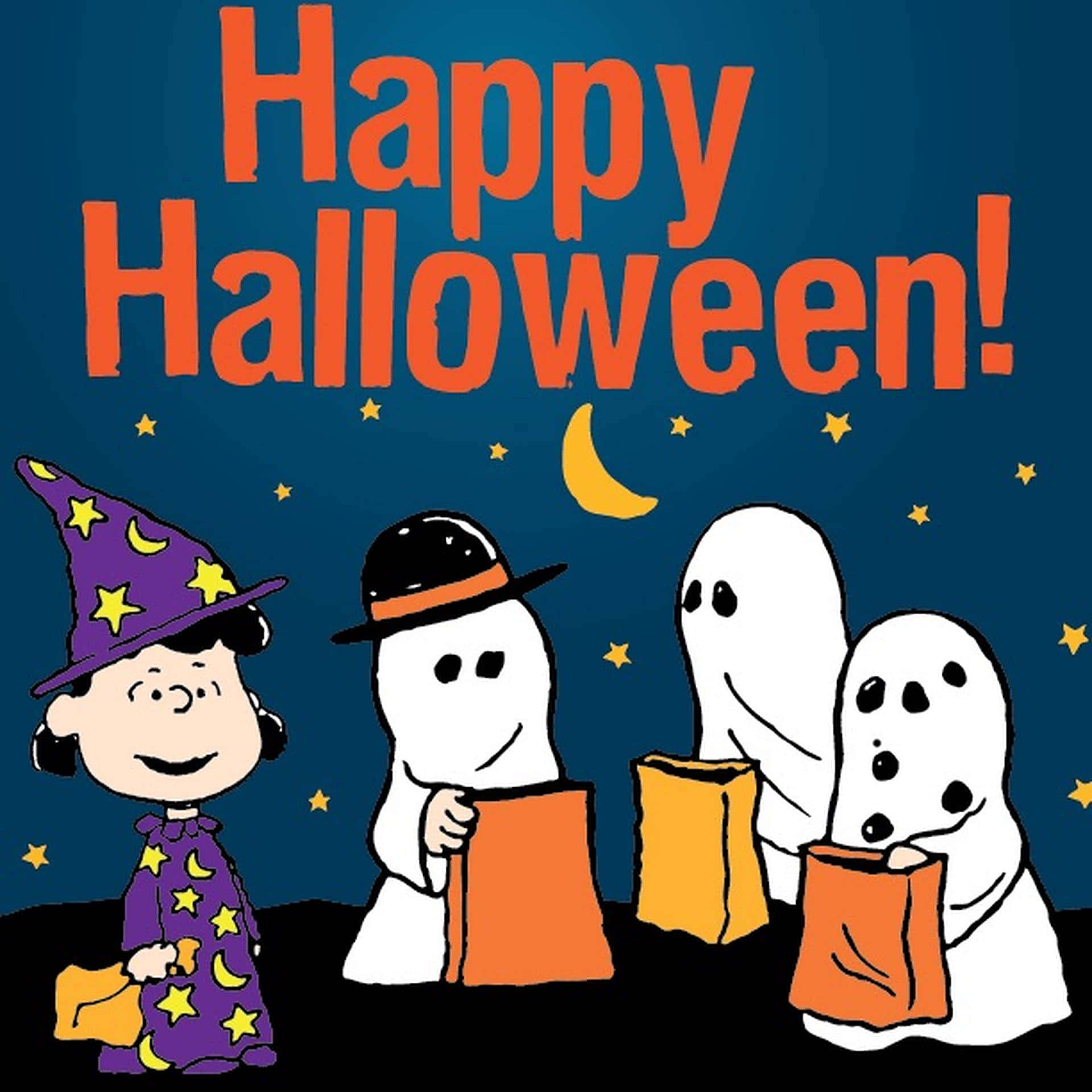Imagini cu Charlie Brown de Halloween Fundal