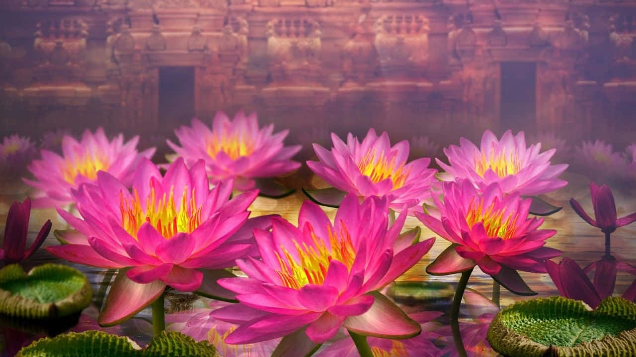 Imagini cu floare de lotus Fundal