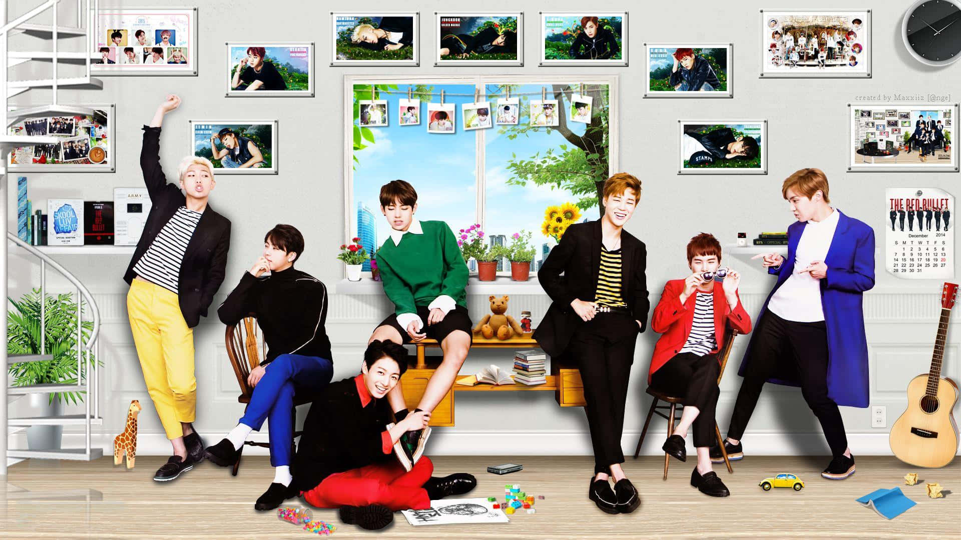 Imagini estetice BTS Fundal