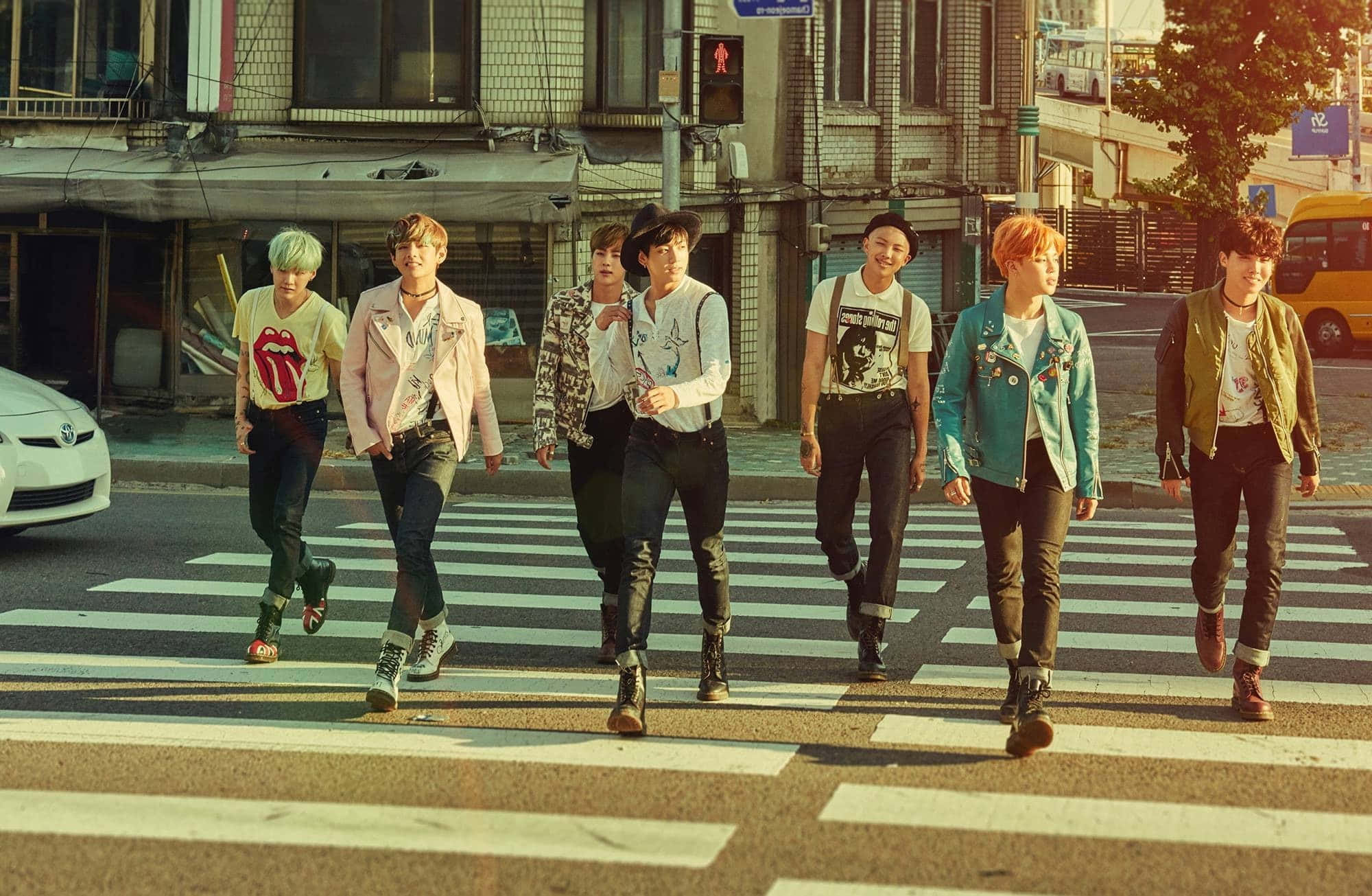 Imagini estetice BTS Fundal
