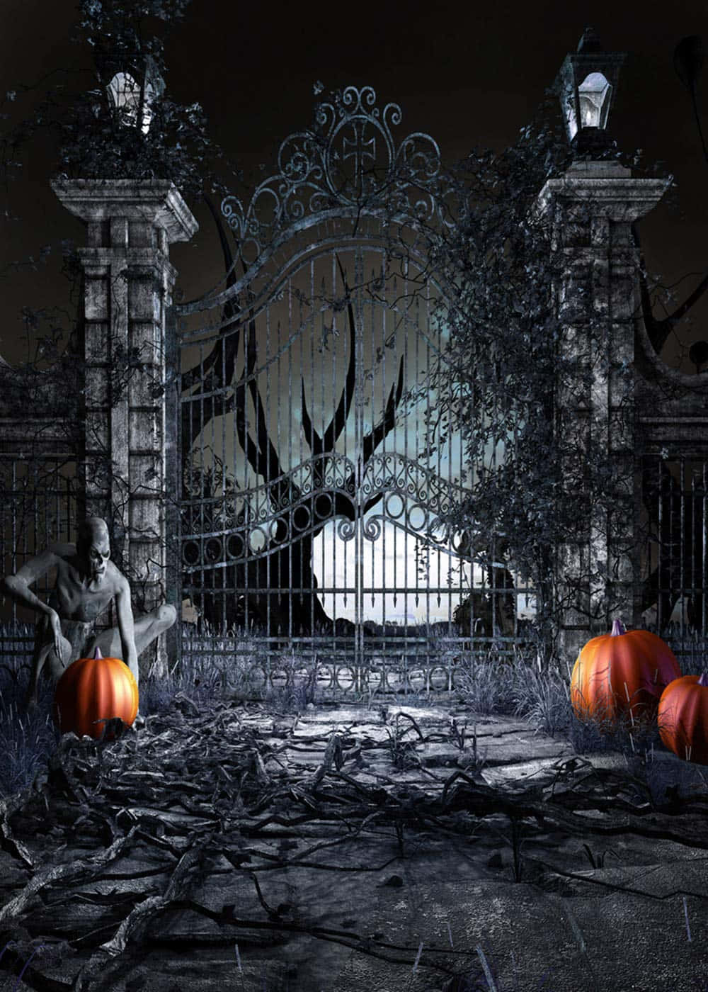 Imagini înfricoșătoare de Halloween Fundal
