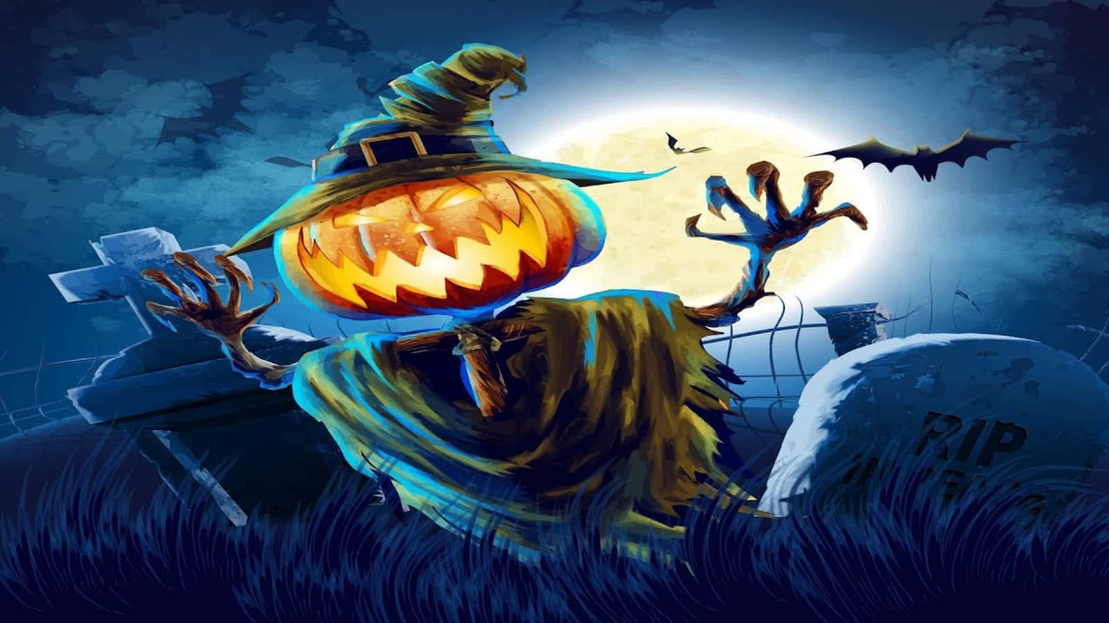 Imagini înfricoșătoare de Halloween Fundal