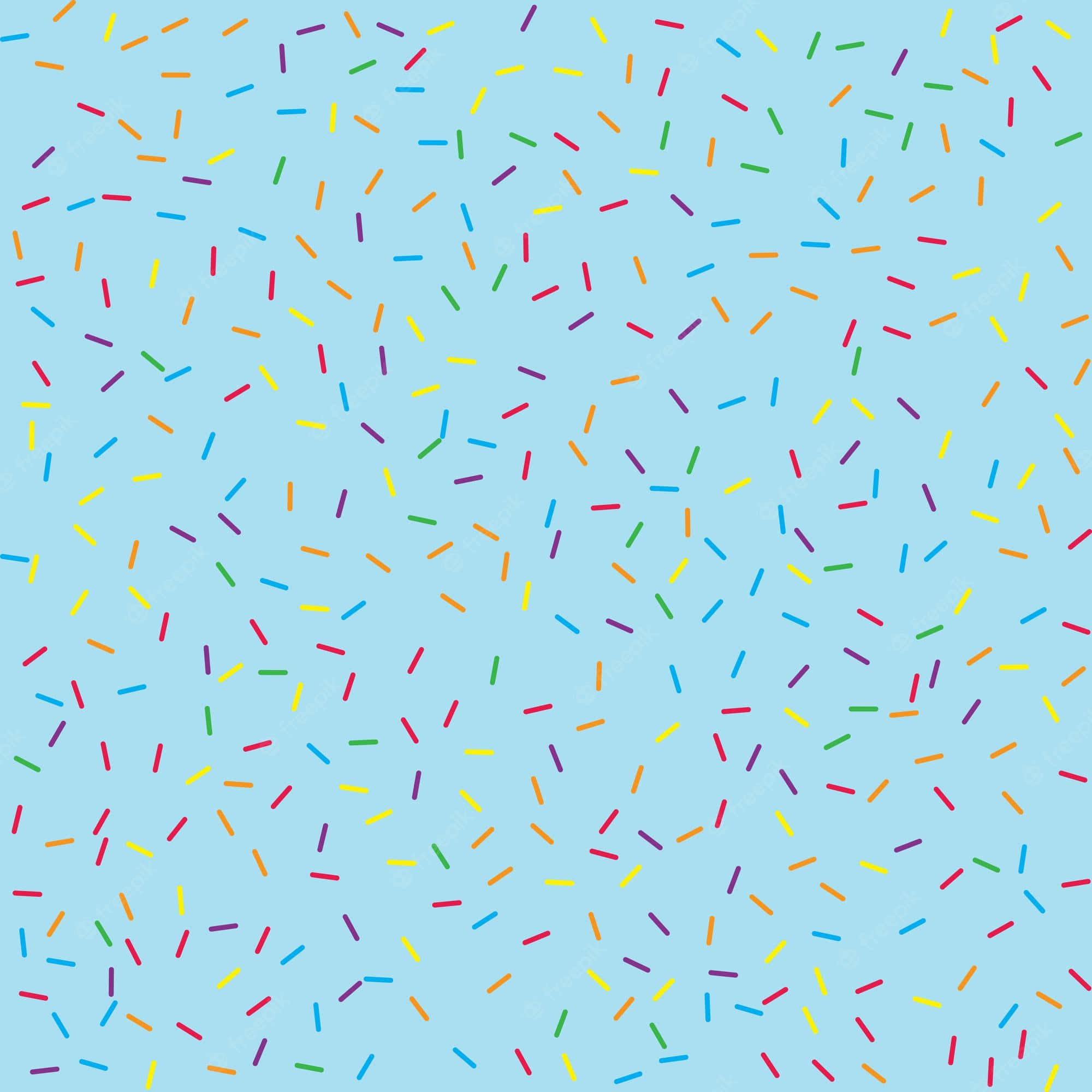 Îmbunătățește ziua cu Sprinkles Fundal