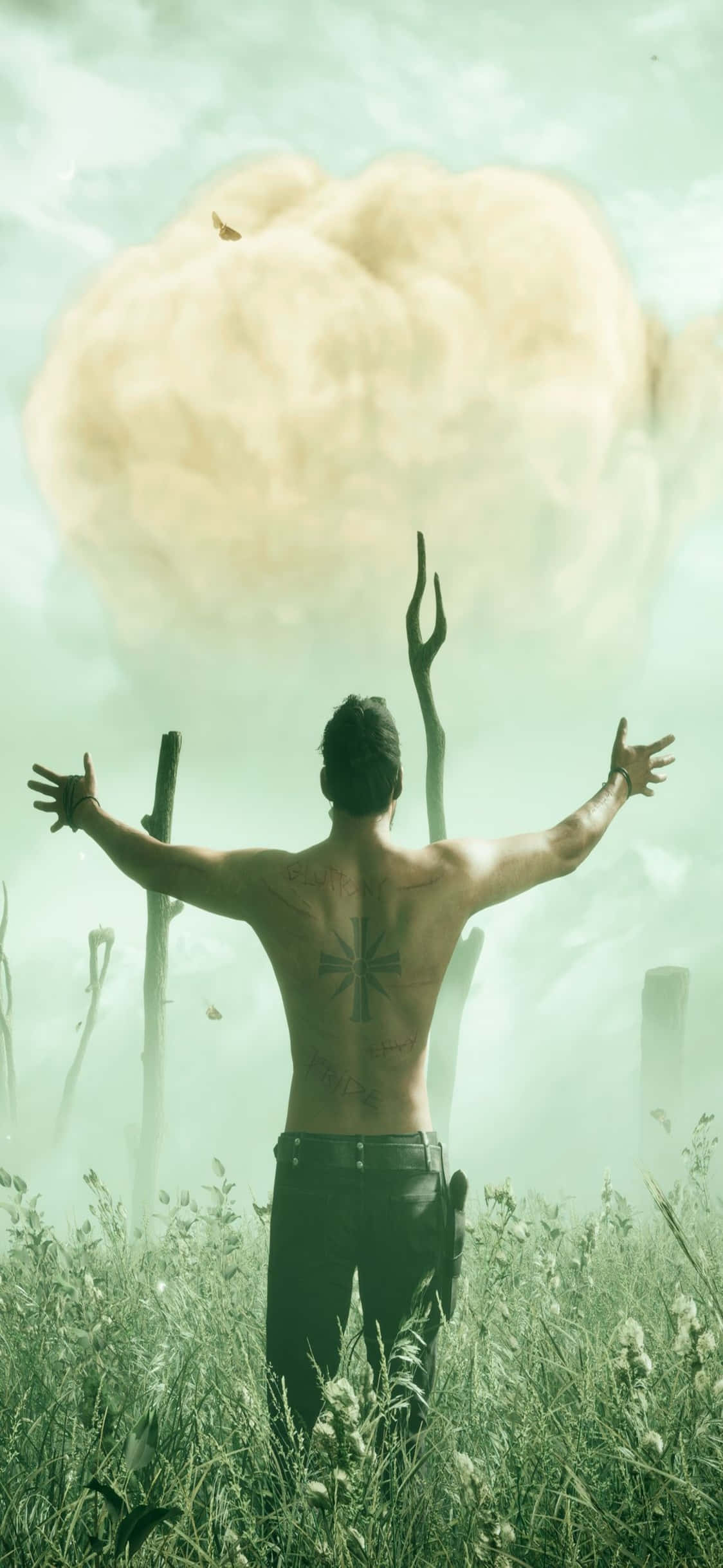 Imersază-te în Acțiunea Far Cry 3 Pe iPhone X Fundal