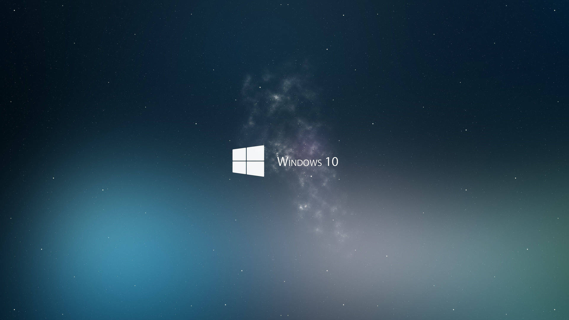Tapet 4K cu logo Windows 10 alb — 4K Fundal