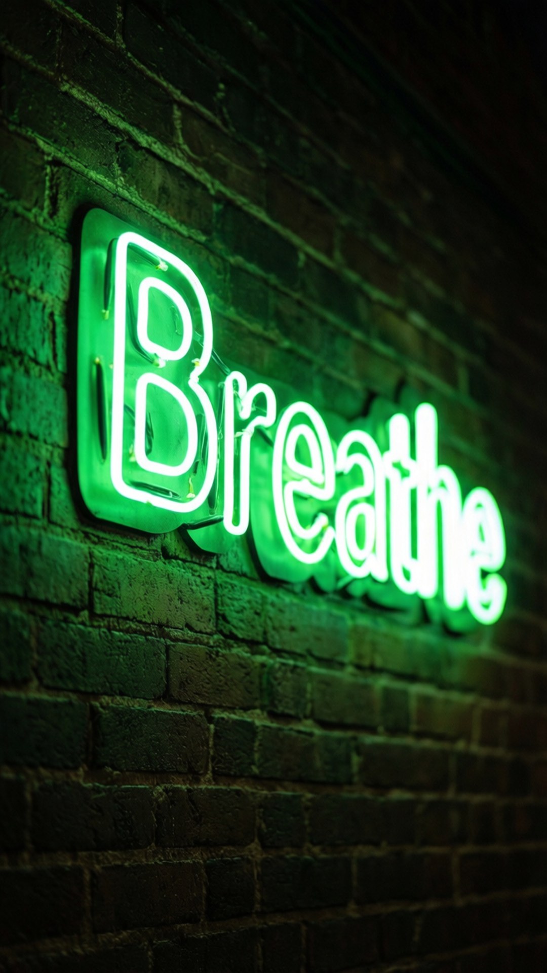 Indicator Neon Breathe Fundal