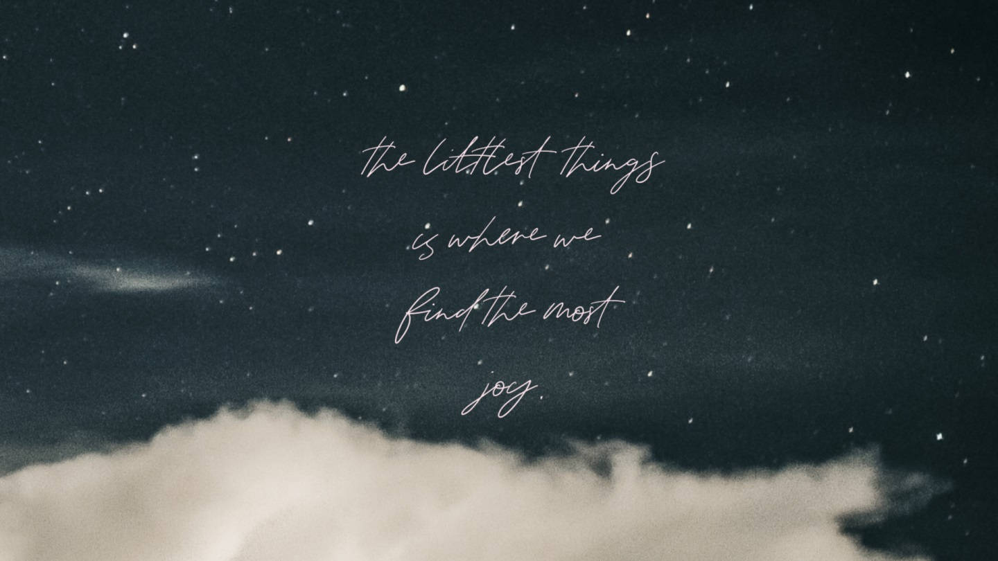 Indie Aesthetic Laptop The Littlest Things Fundal