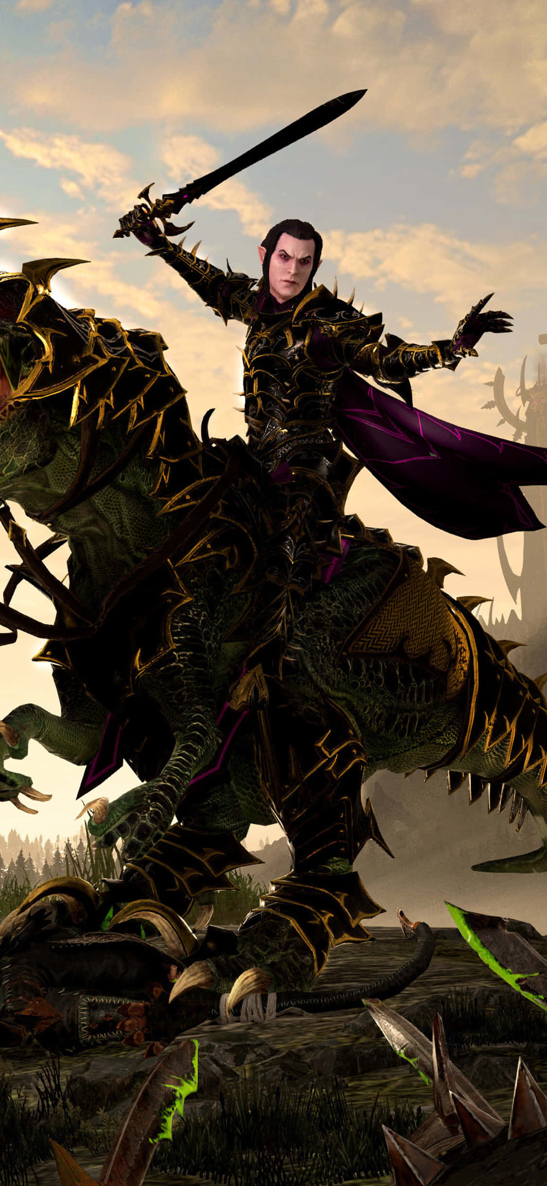 Înfruntă Războiul Total pe iPhone X-ul tău cu Total War Warhammer! Fundal