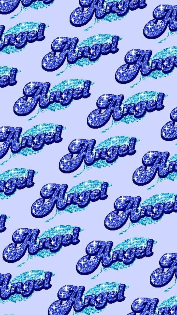 Înger estetică Y2K Fundal