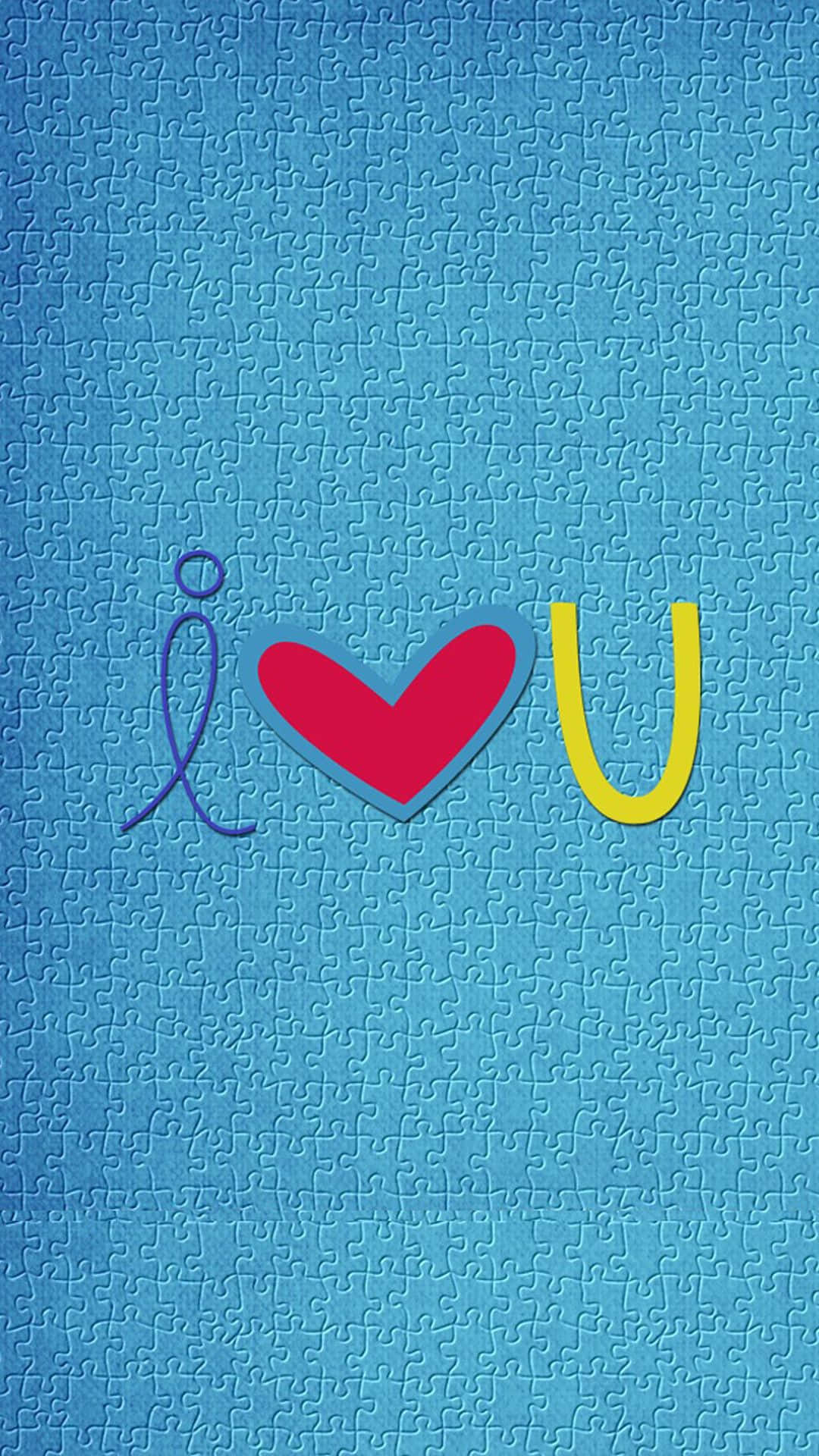 Inima Mea Pfp Puzzle Albastru Fundal