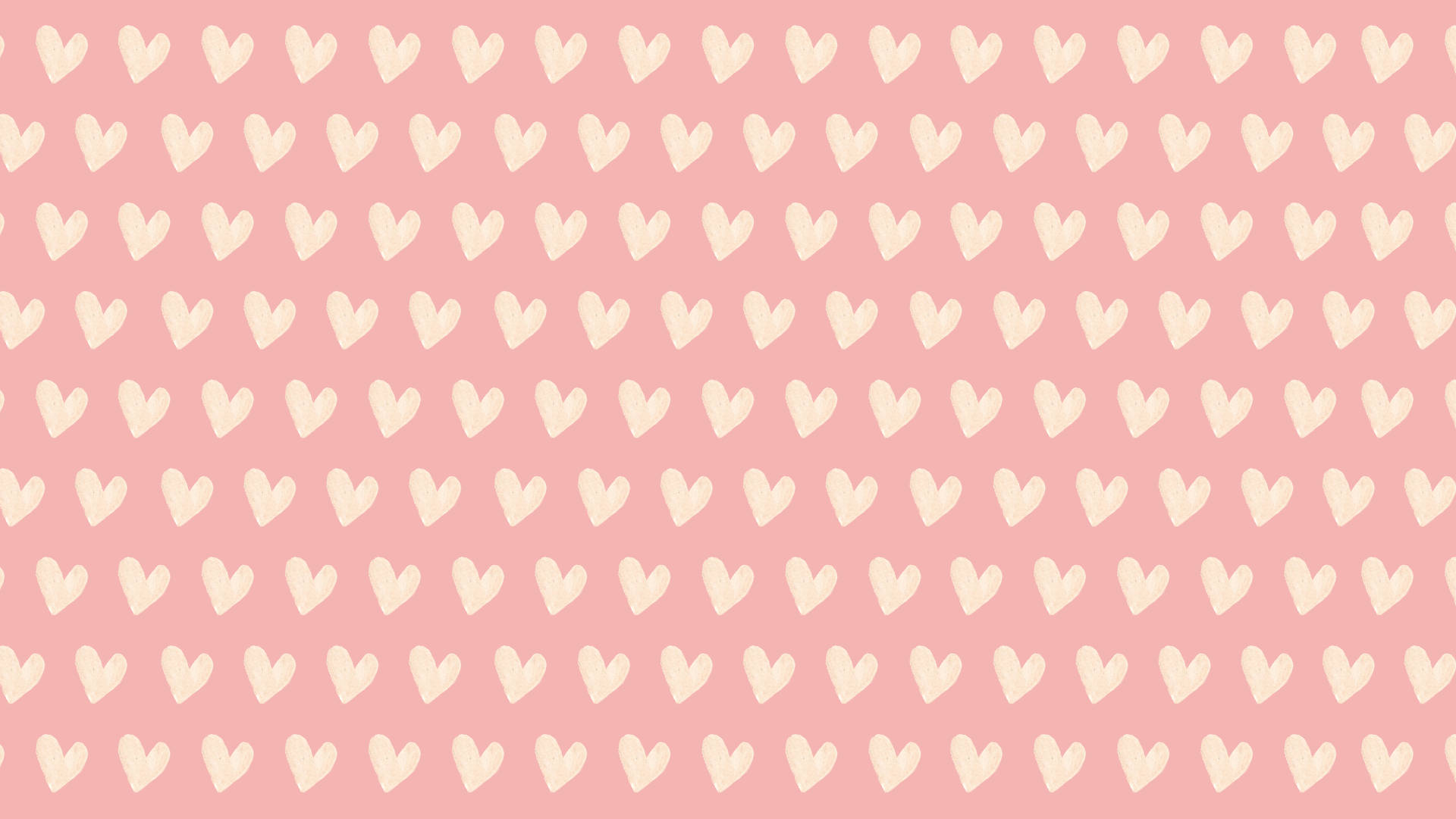 Inimi Albe Mici Desktop de Valentine's Day Fundal