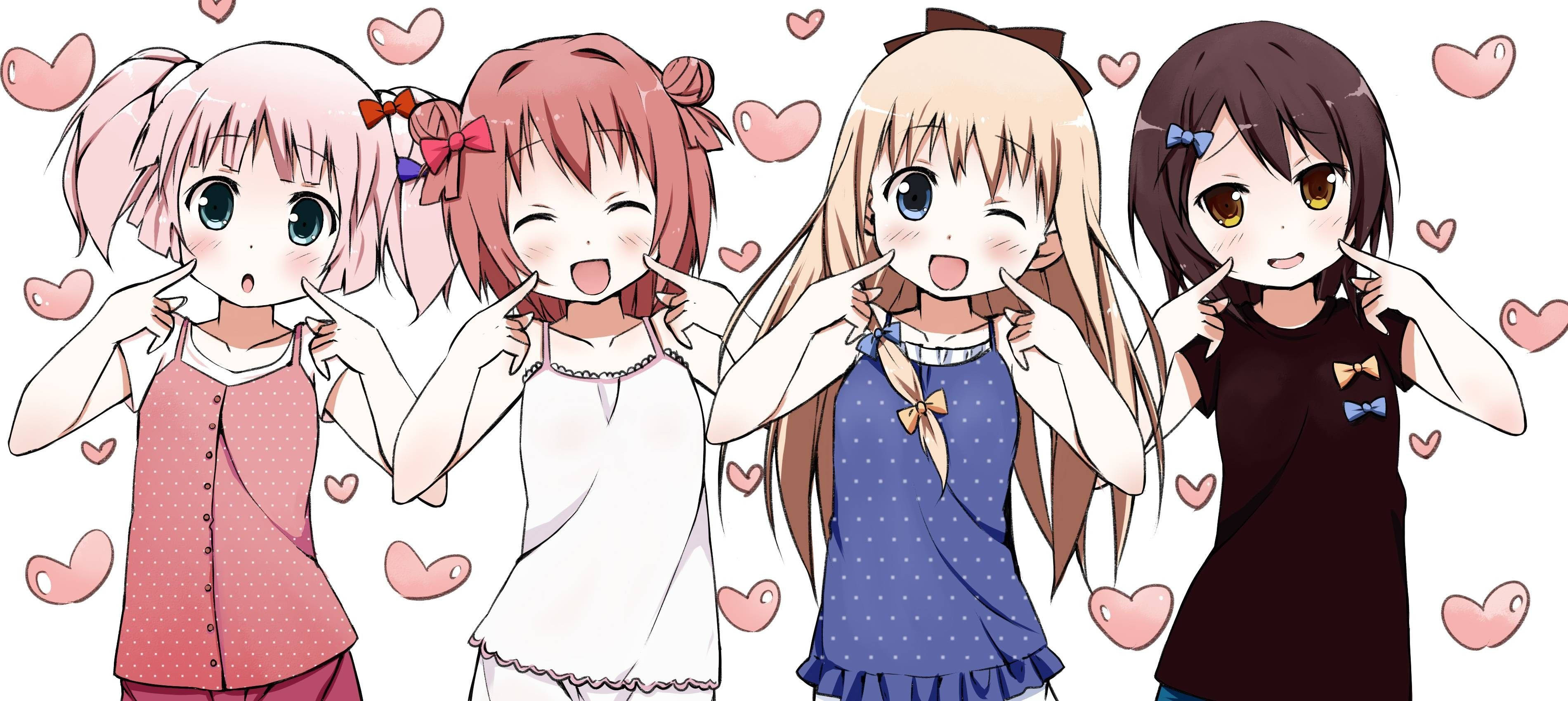 Inimi roz lesbiene anime Fundal