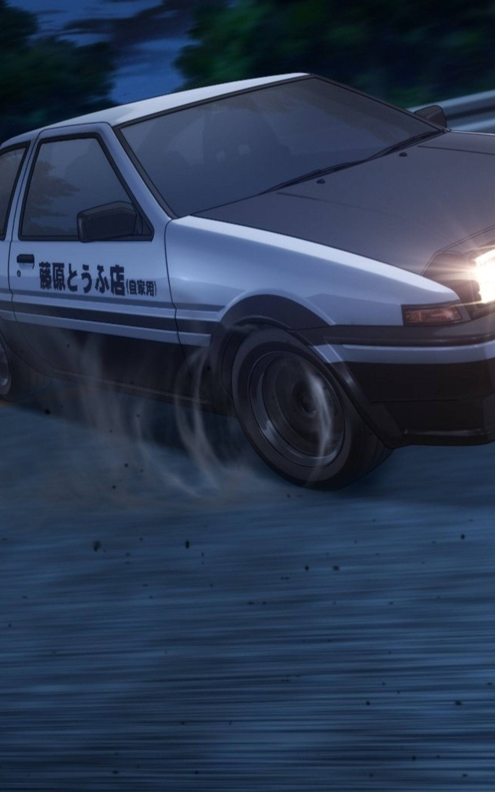 Initial D – Mișcare de Derapaj Fundal
