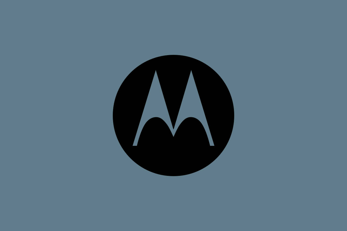 Inițială Minimalistă Motorola Fundal