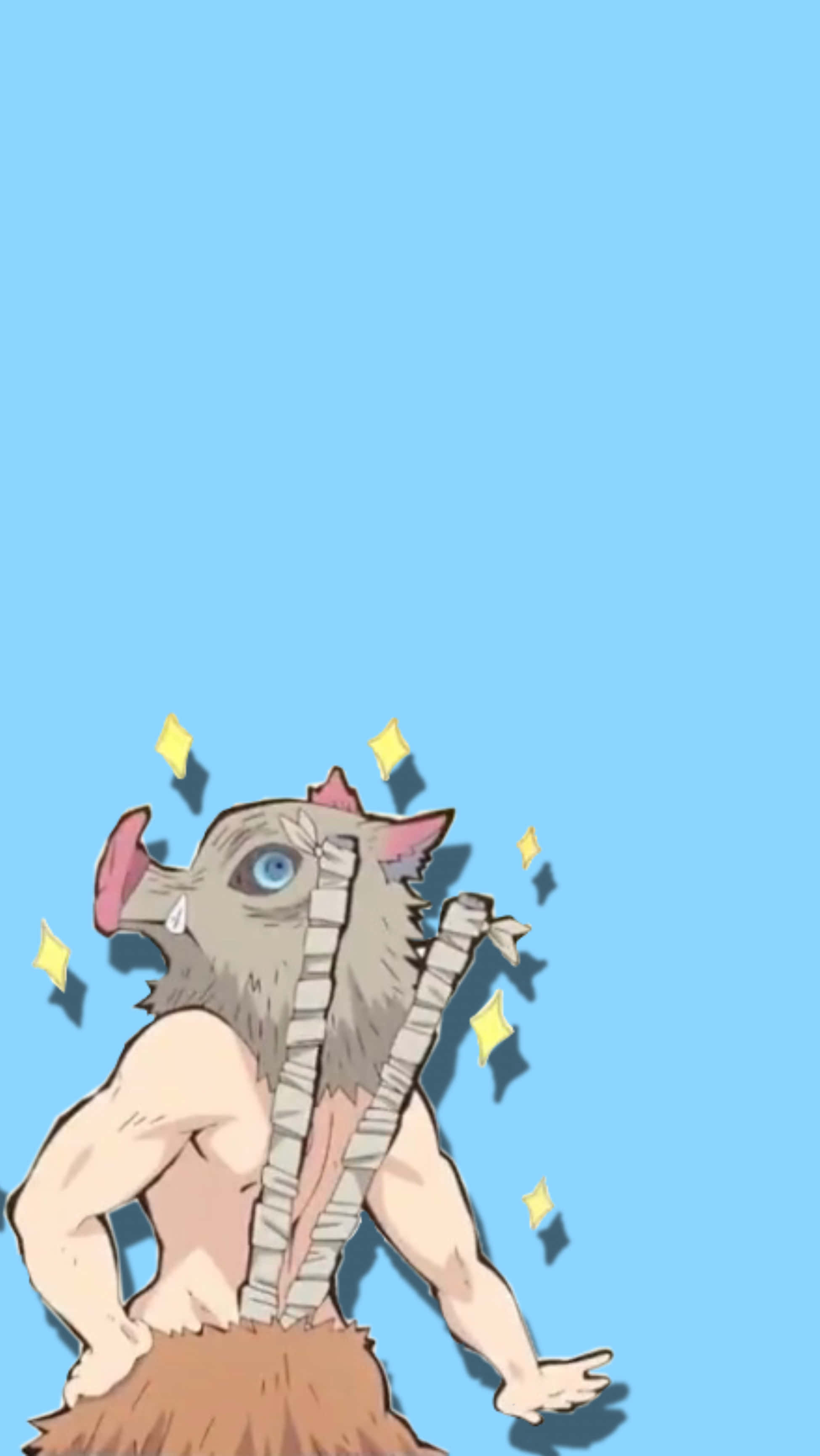 Inosuke sclipicios PFP Fundal
