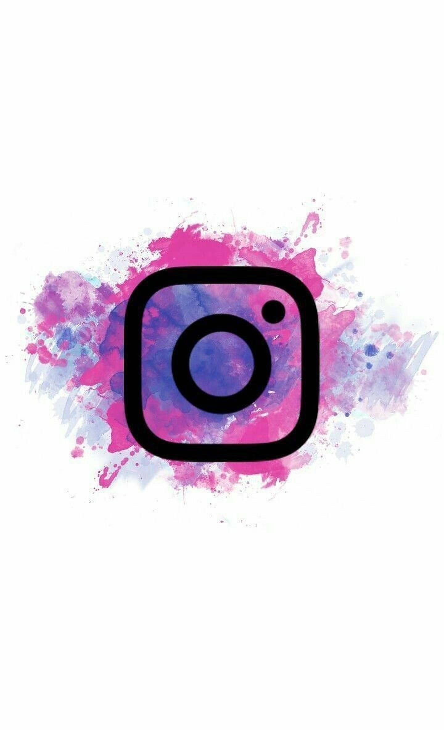 Instagram Watercolor Art Fundal