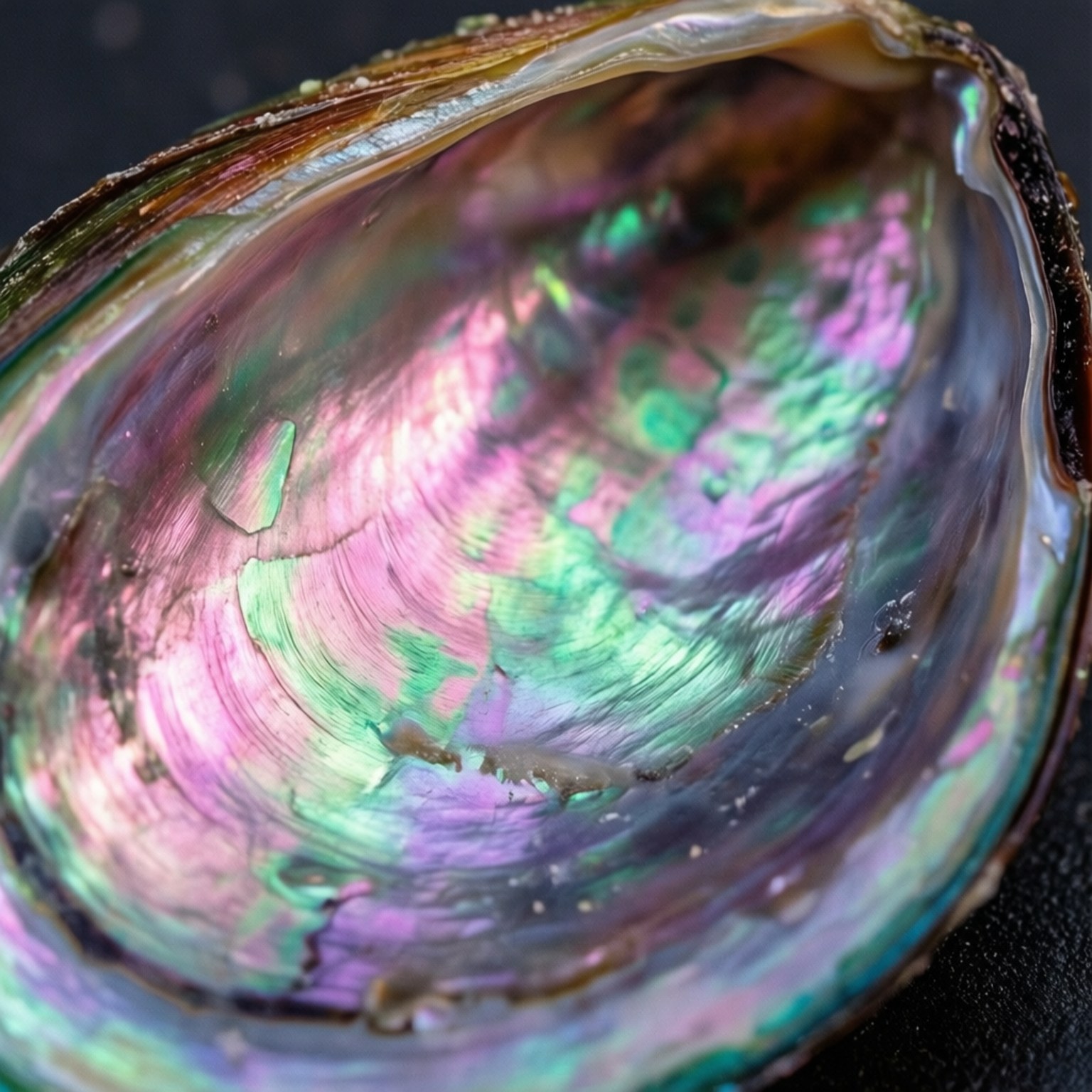 Interior Nacre Iridescent Fundal