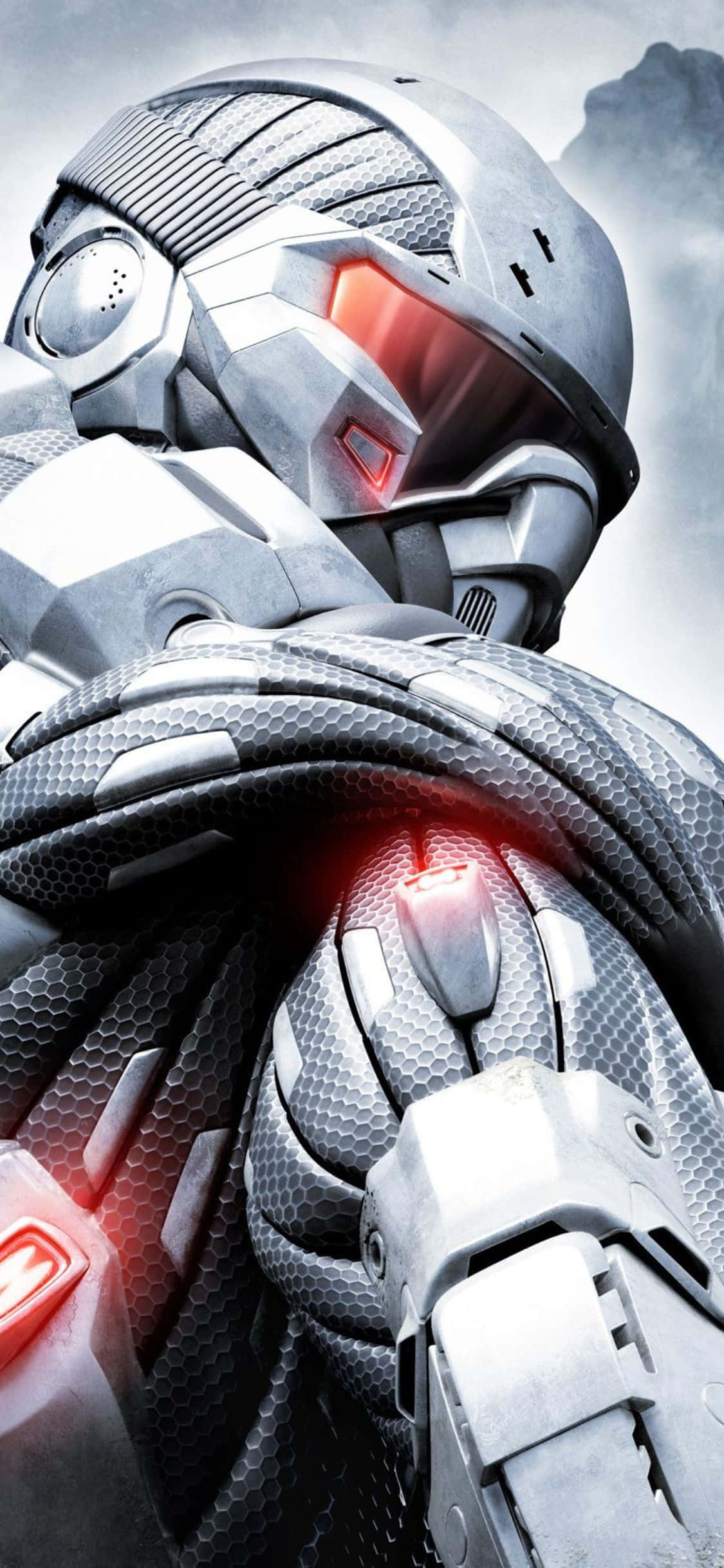 Intră în junglă cu iPhone X în Crysis 3 Fundal