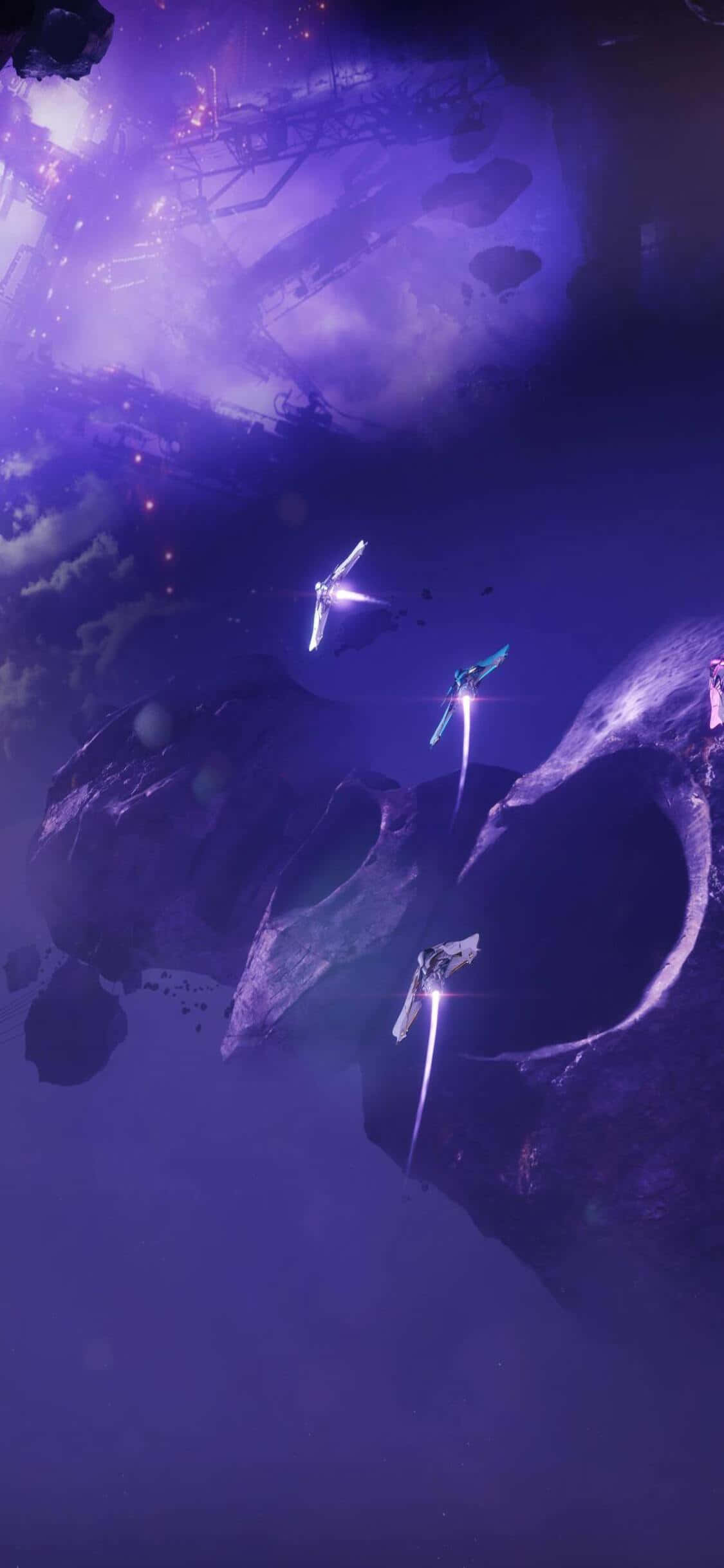 Intră în lumea Destiny 2 cu noul iPhone Xs Fundal