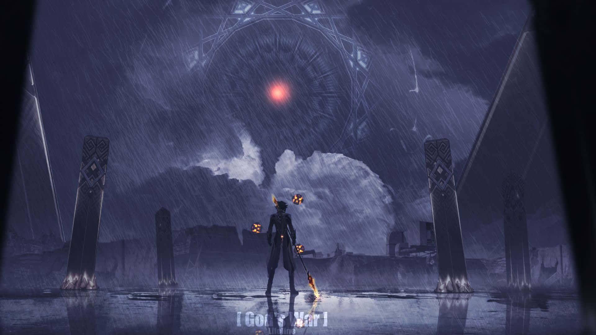 Intră în lumea Genshin Impact! Fundal