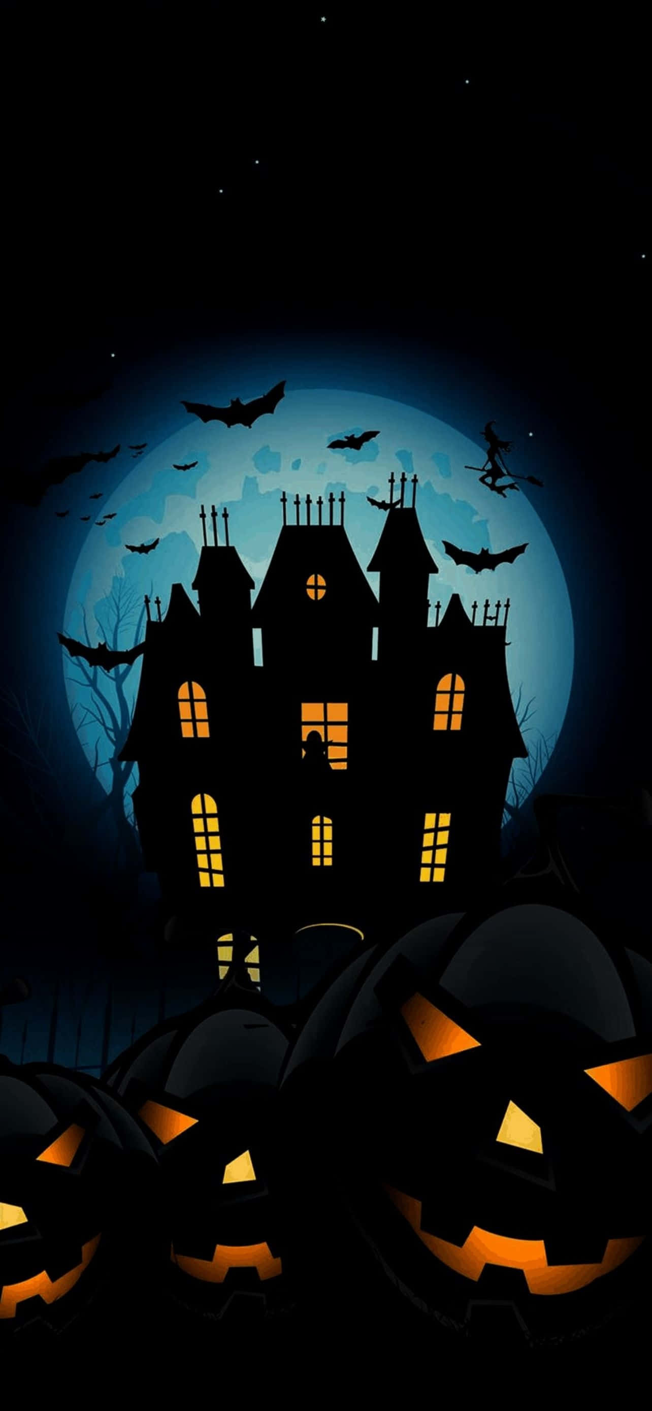 Intră în spiritul Halloween-ului cu acest iPhone înfricoșător! Fundal