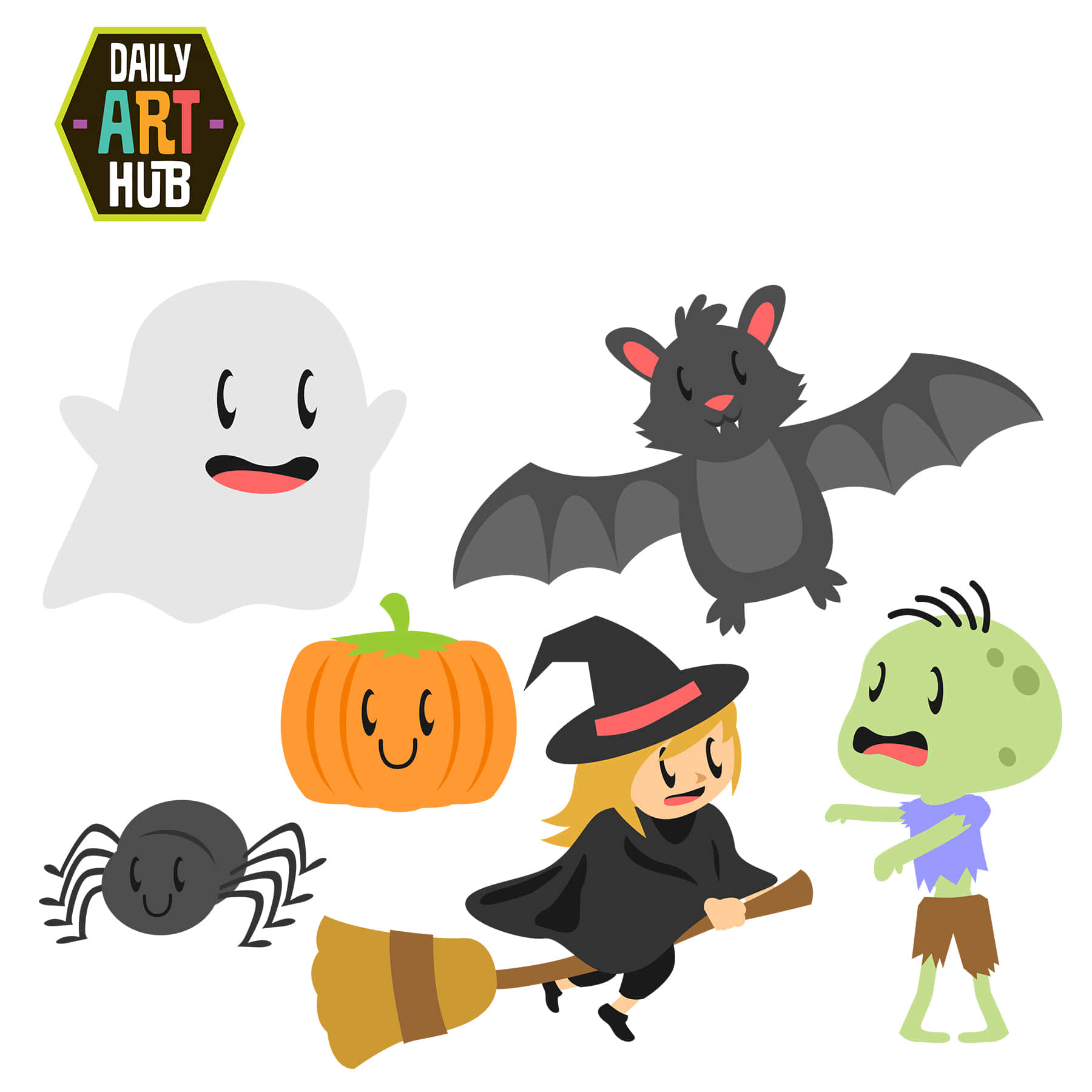 Intră în spiritul înfricoșător al acestui sezon de Halloween cu această imagine adorabilă! Fundal