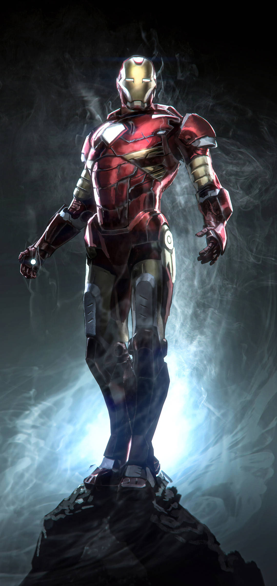 Invincible Avenger Iron Man Superhero Fundal