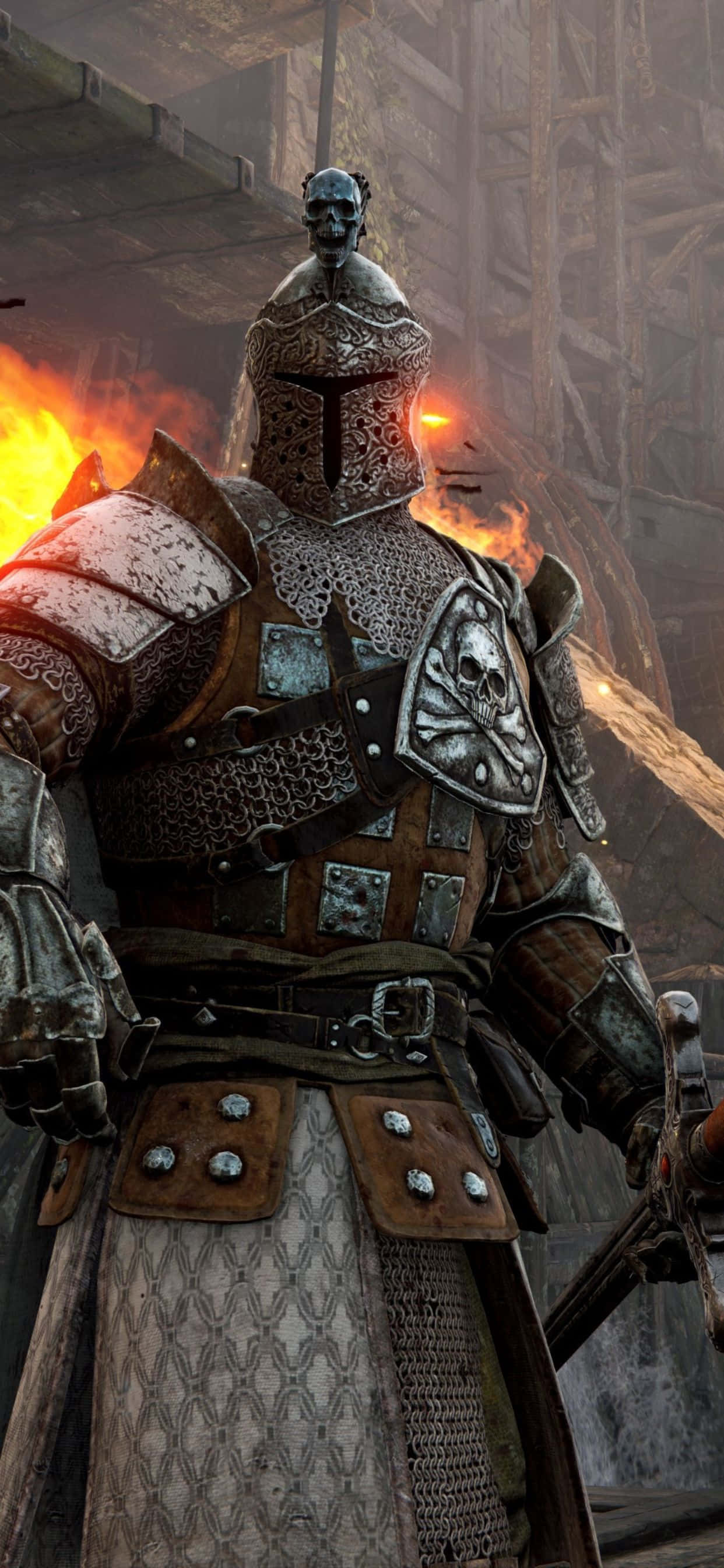 Învinge-ți Provocările cu iPhone Xs Max For Honor Fundal