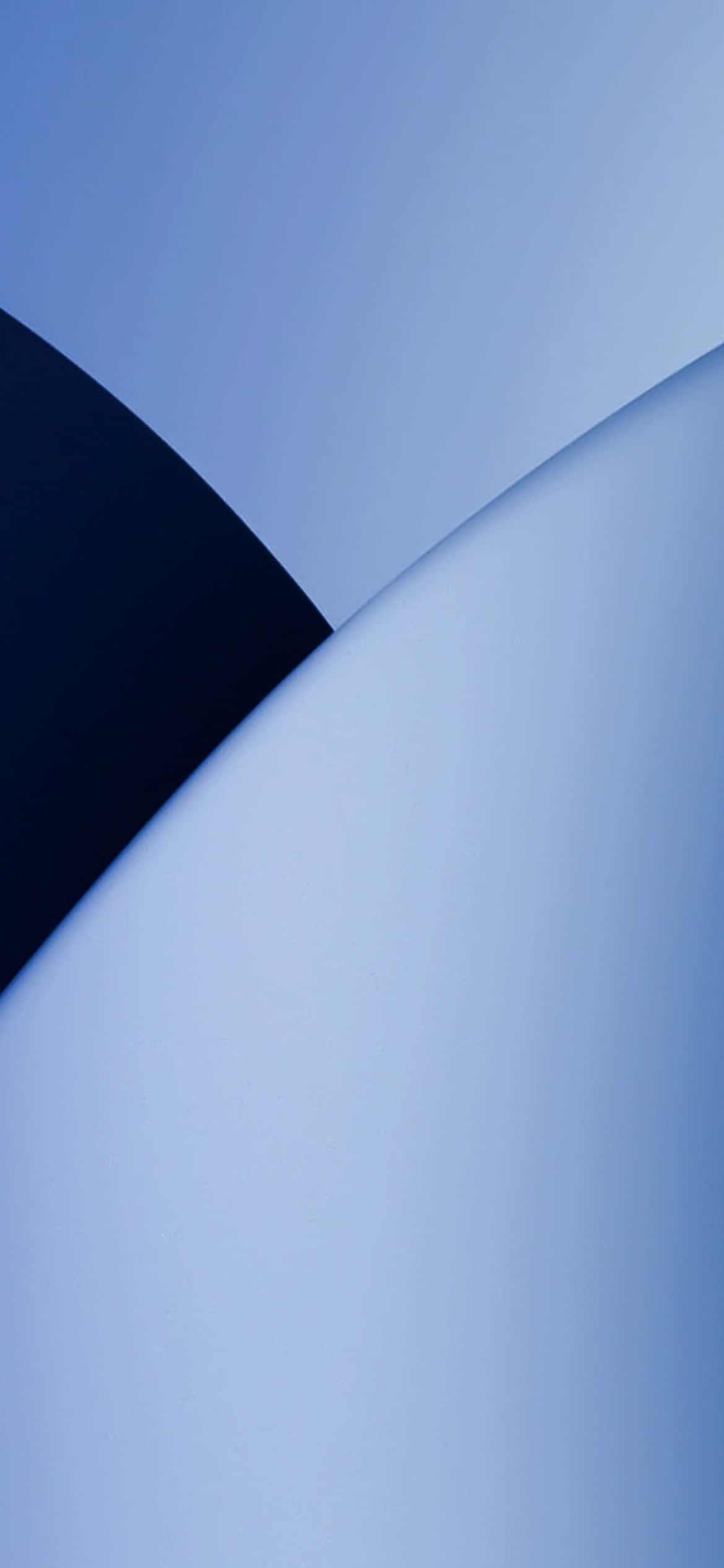 iOS 13 Fundal cu Cercuri Albastru Deschis Fundal
