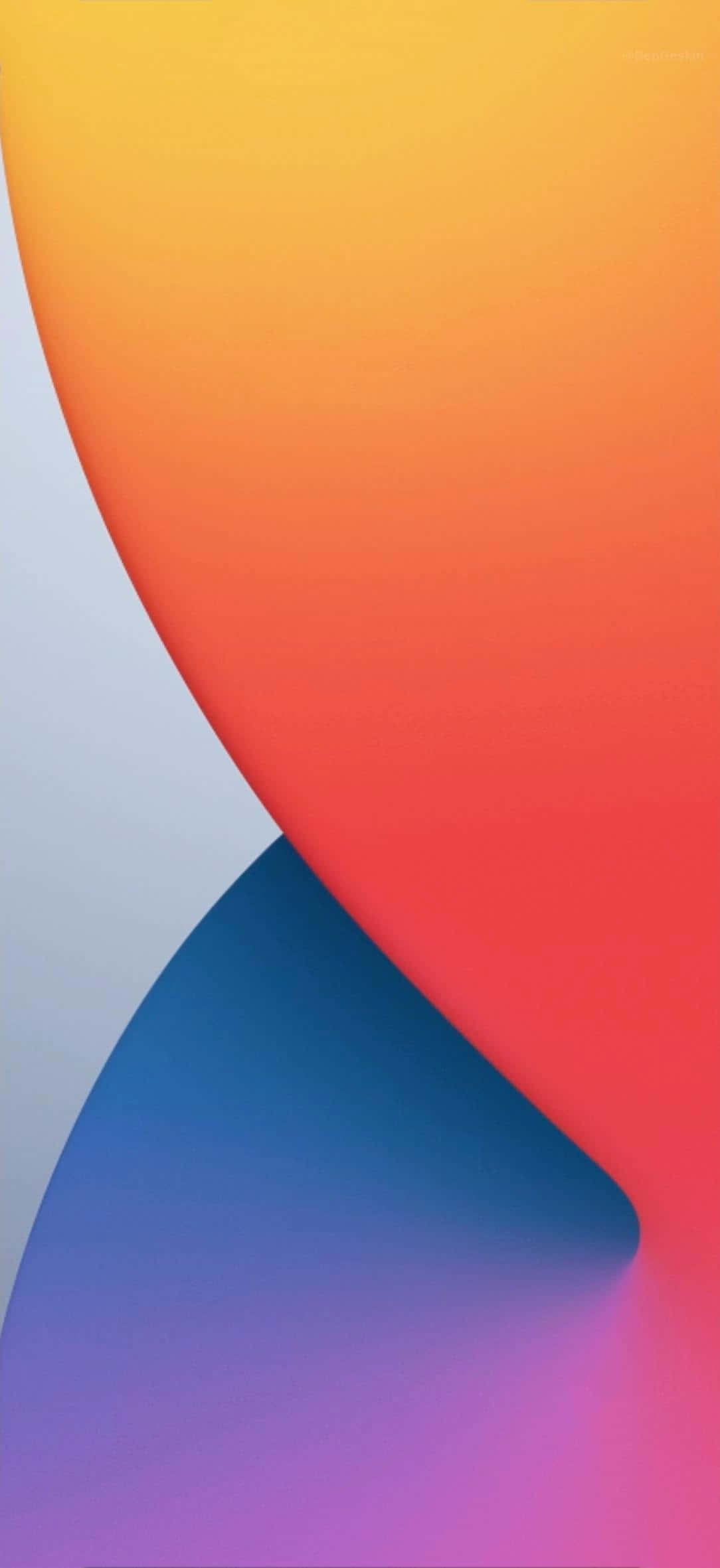 iOS 14 Abstract Colorat Standard Fundal
