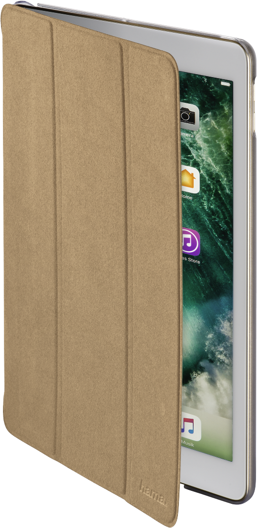iPad Pro cu Husa Smart Maro Fundal