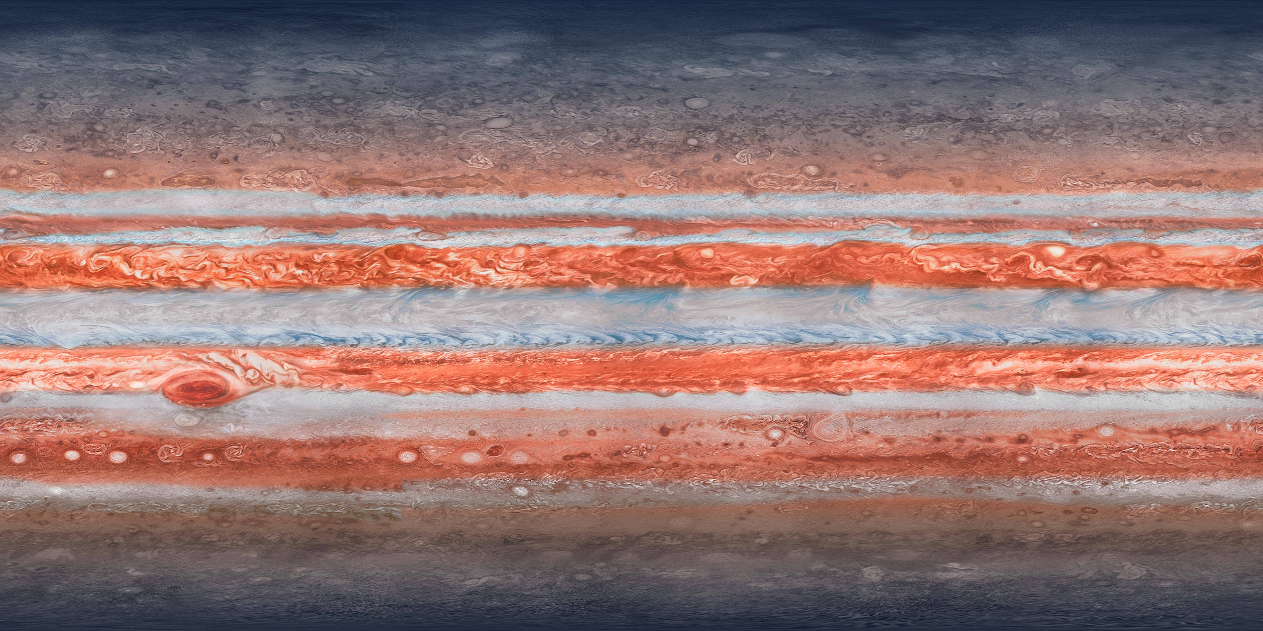 iPad Pro Suprafața lui Jupiter Fundal