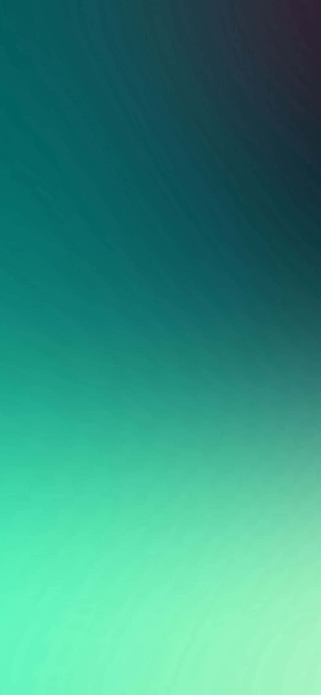 iPhone 11 Gradient Green Fundal
