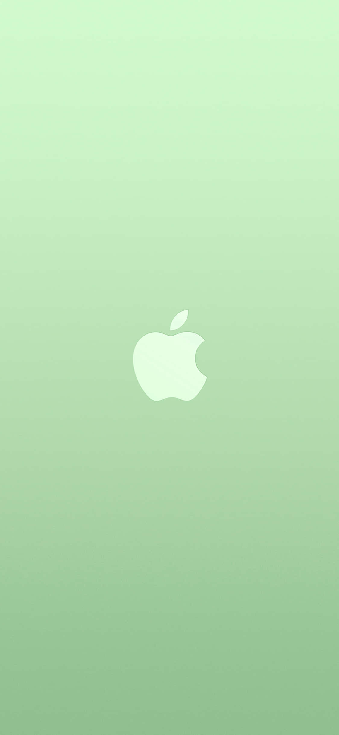 iPhone 11 Logo Apple Fundal Verde Fundal