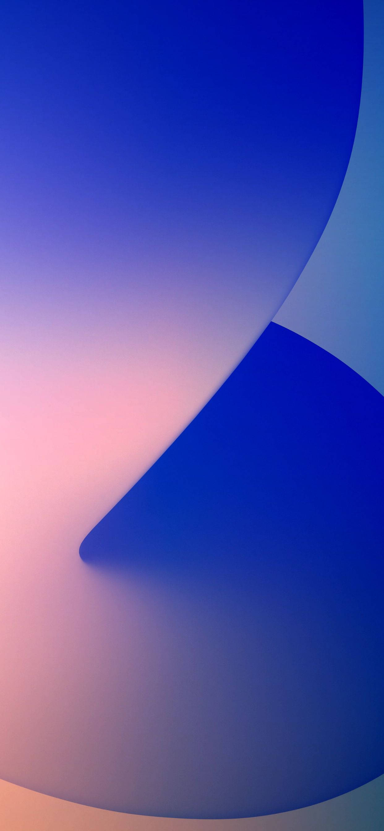 iPhone 14 Gradient Albastru Fundal