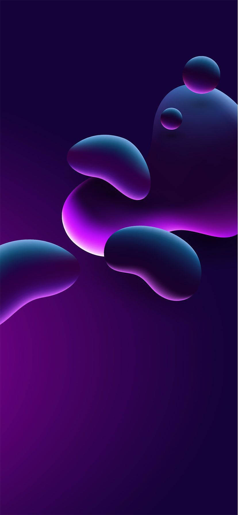 iPhone 14 Violet Închis Fundal