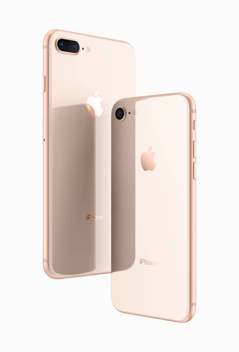 iPhone 8 Rose Gold Fundal