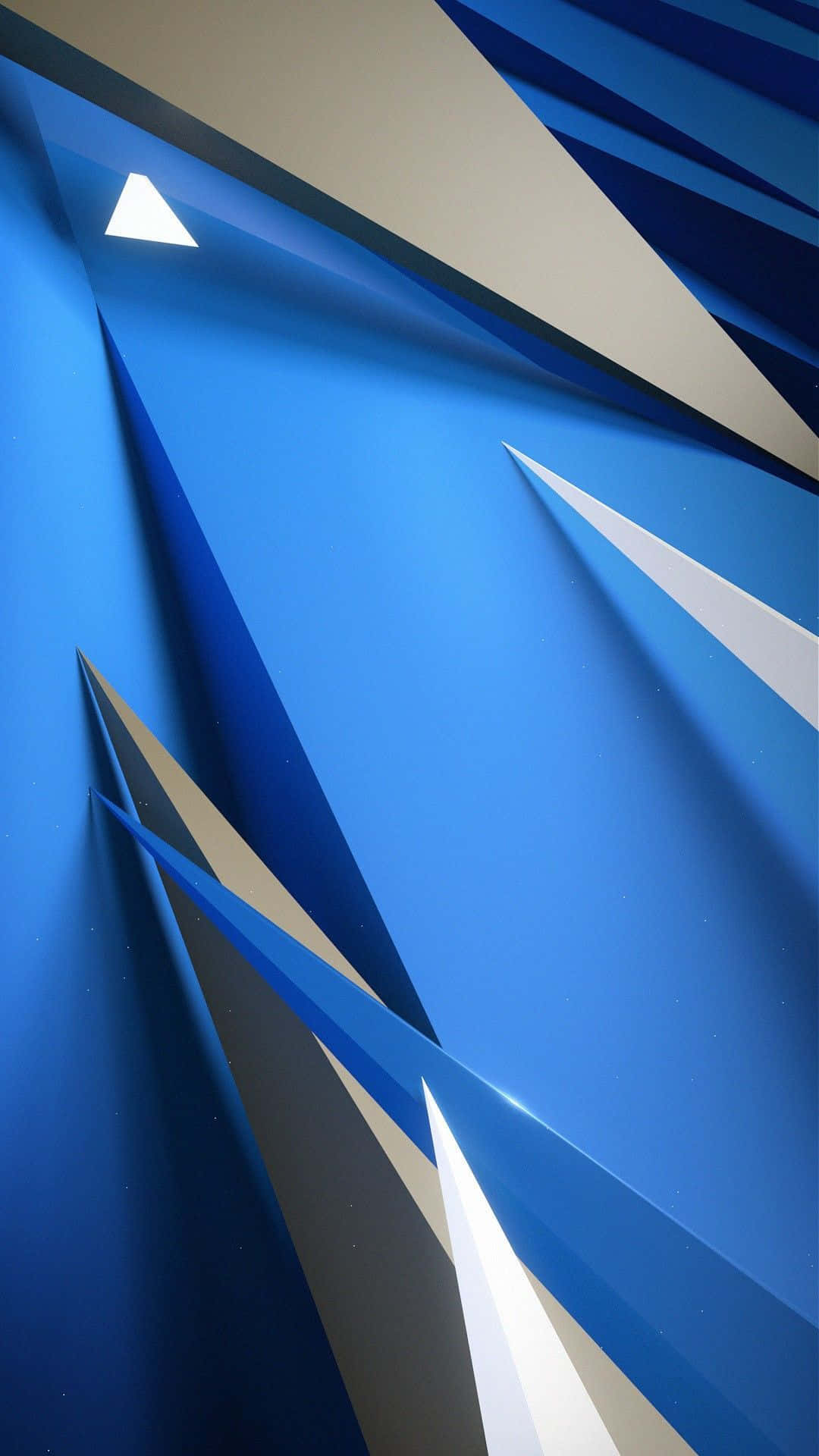 iPhone abstract argintiu și albastru rece Fundal