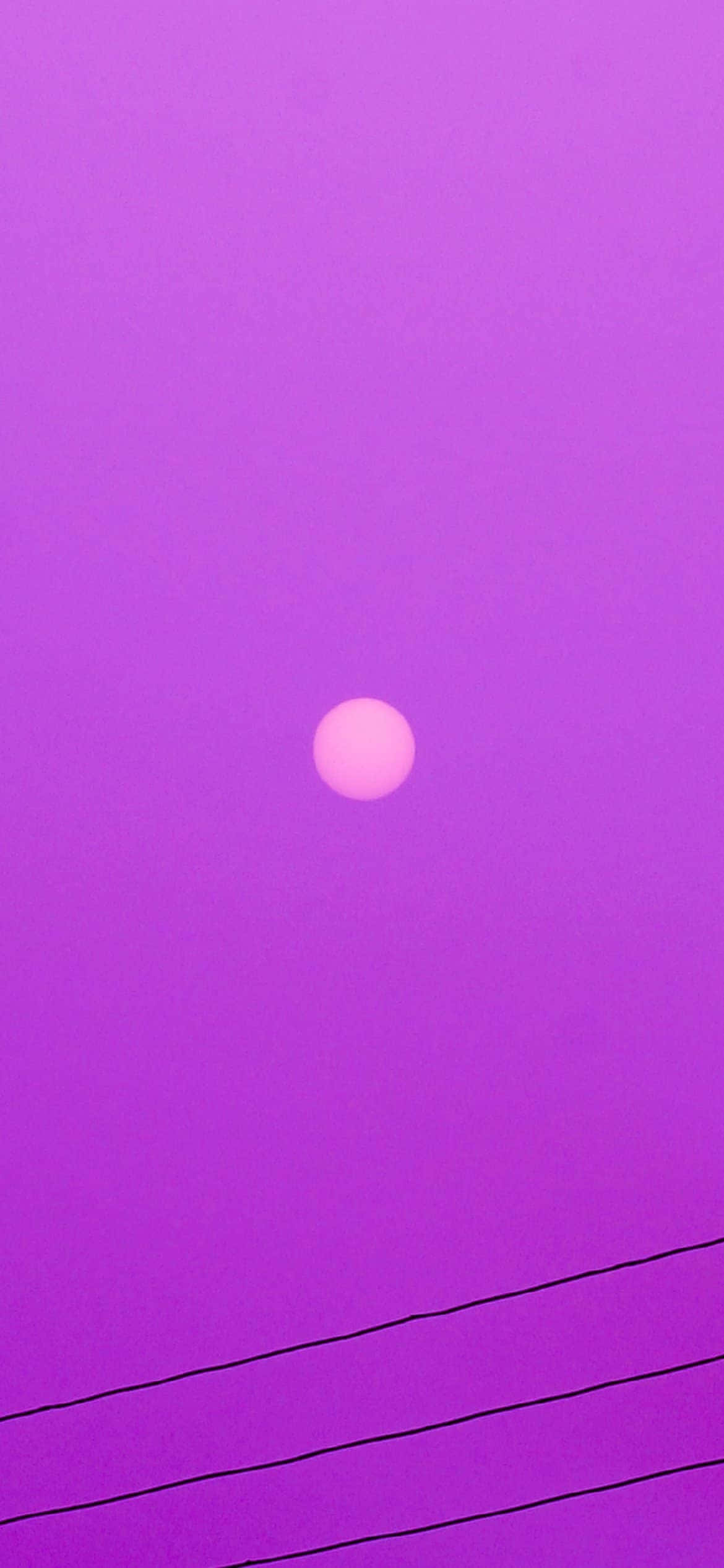iPhone Cer Lavender Estetic Lună Fundal