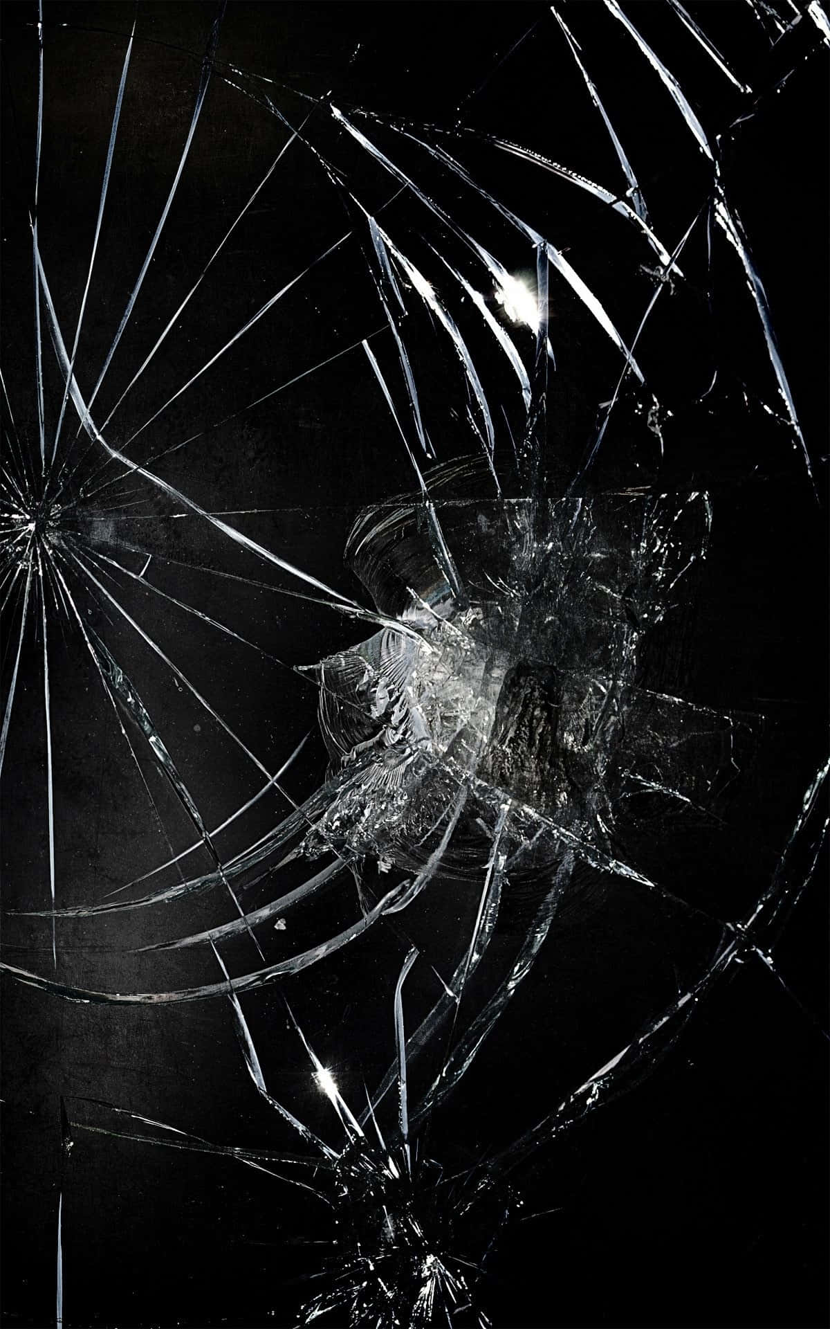 iPhone ecran spart zgârieturile farsă Fundal