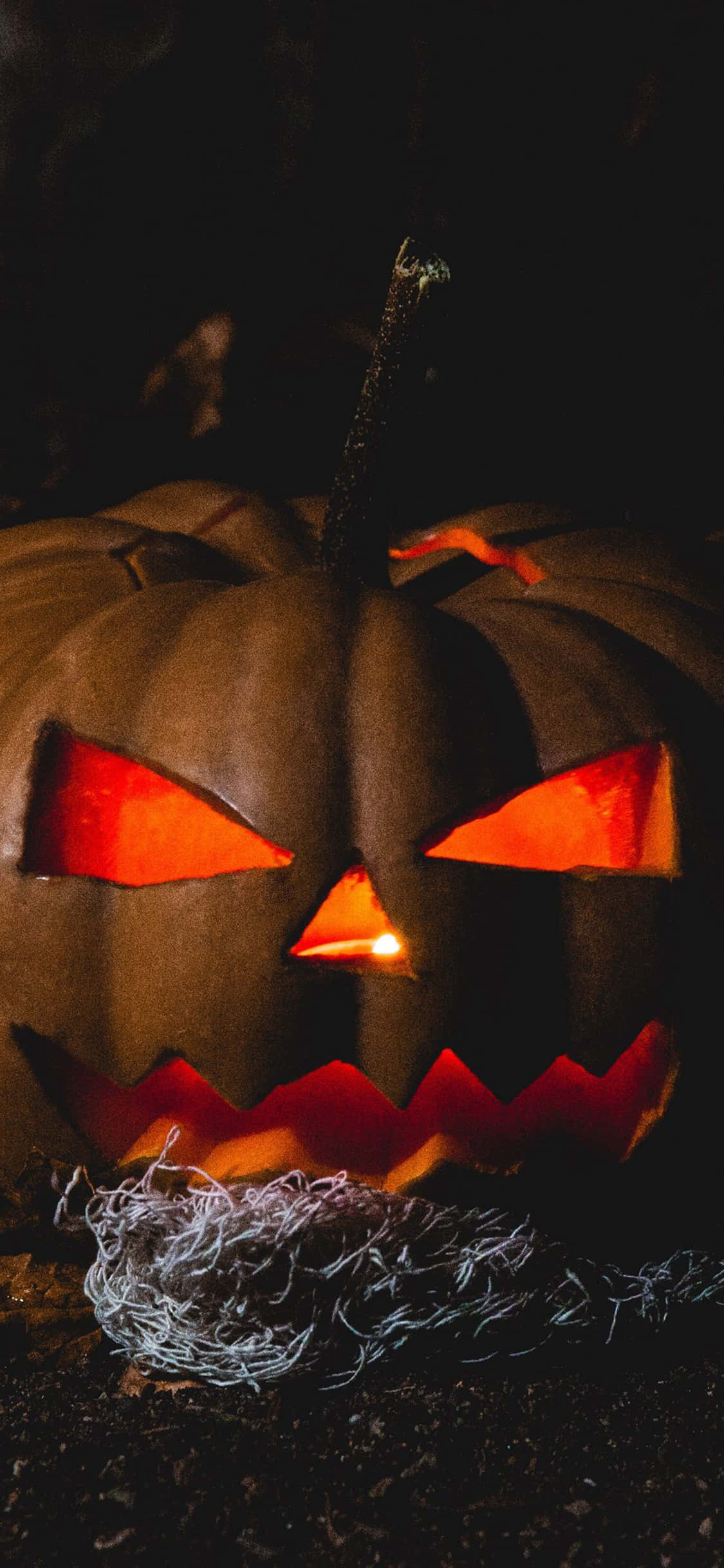 iPhone Fundal Halloween De Jack O'Lantern Înfricoșător Fundal