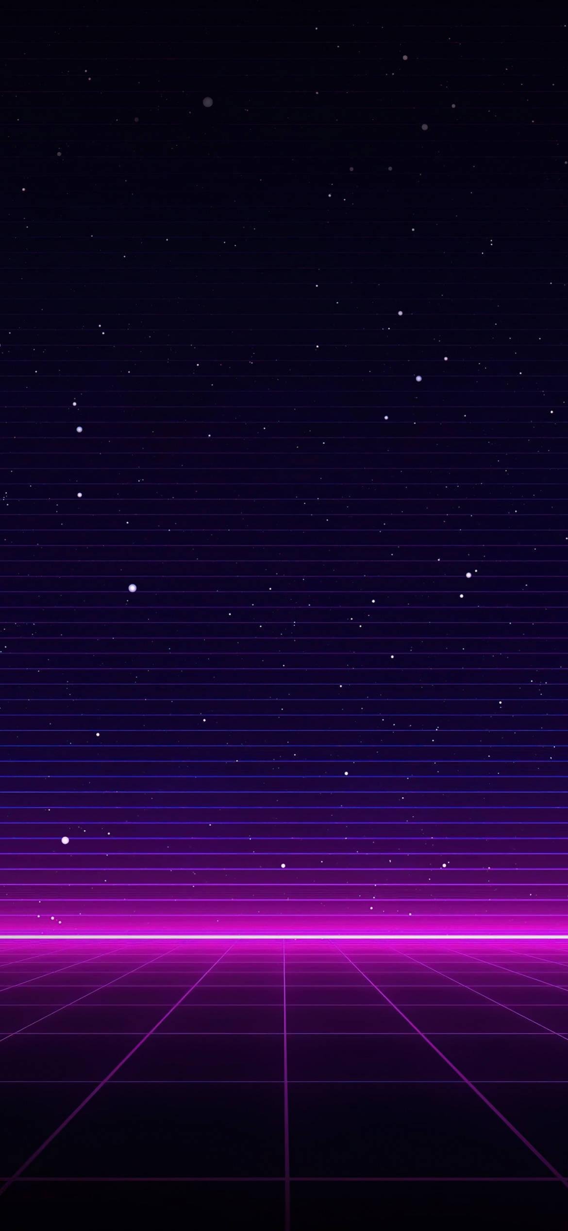 iPhone Neon Violet Galaxie Dungi Fundal