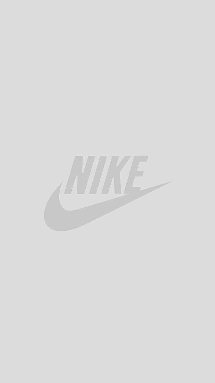 iPhone Nike minimalist alb Fundal