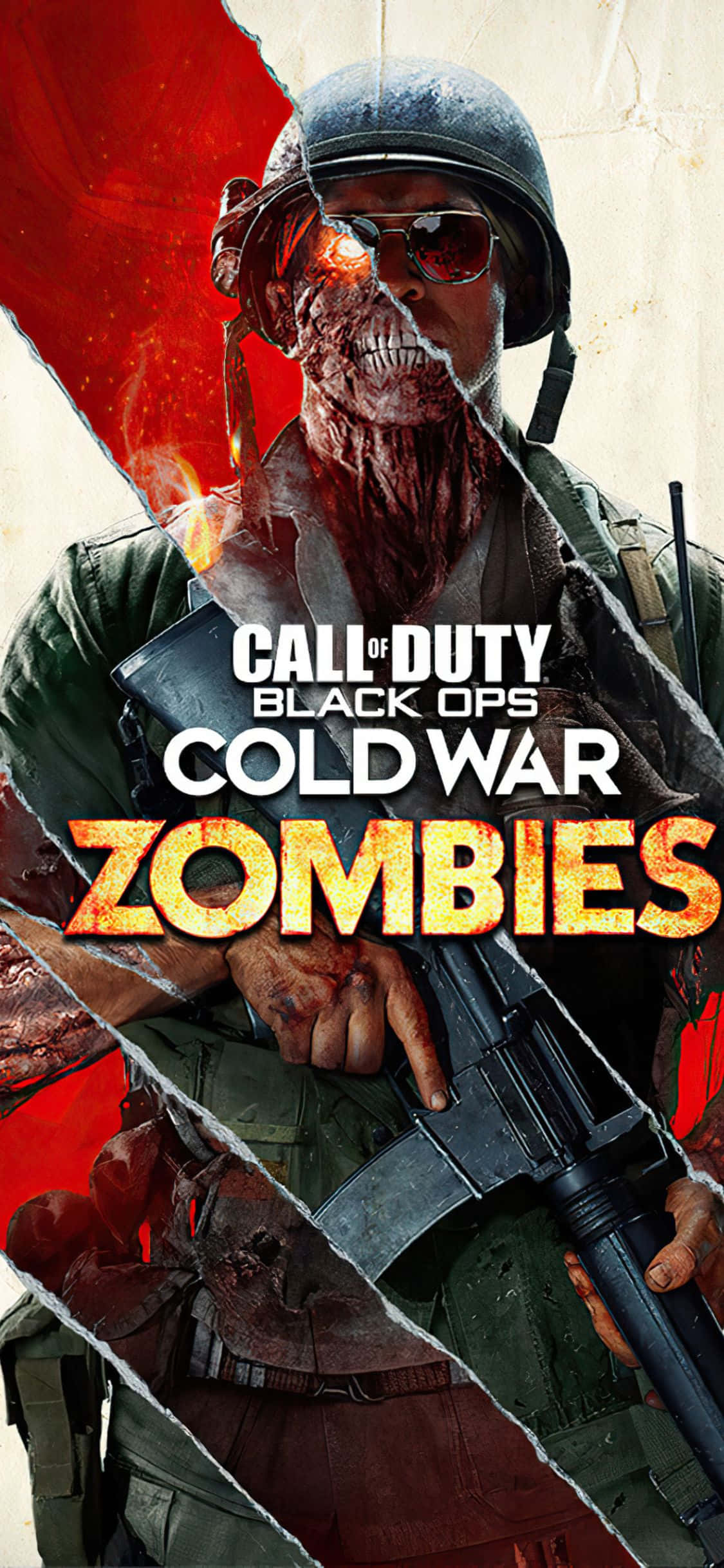 iPhone X Call Of Duty Black Ops Cold War Background Zombies Mode Fundal