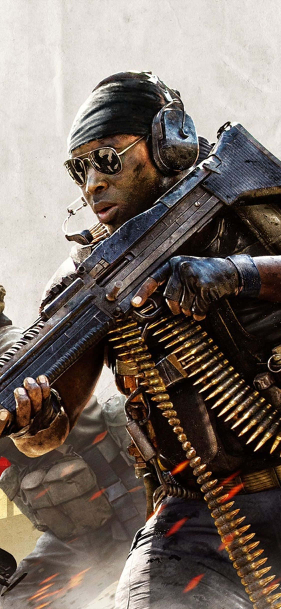 iPhone X Call Of Duty Black Ops Cold War Fundal Personaj Fundal
