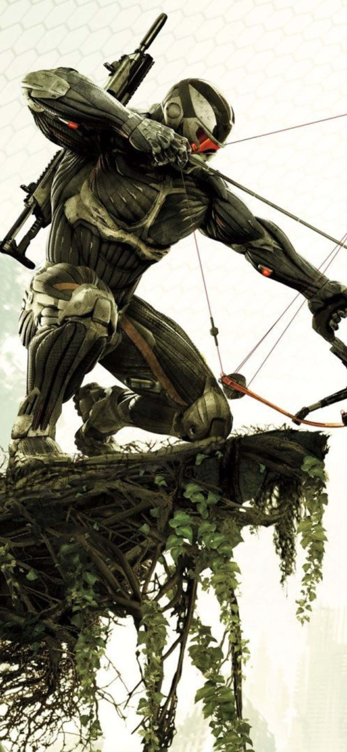 iPhone X Crysis 3 Bow Liberty Fundal