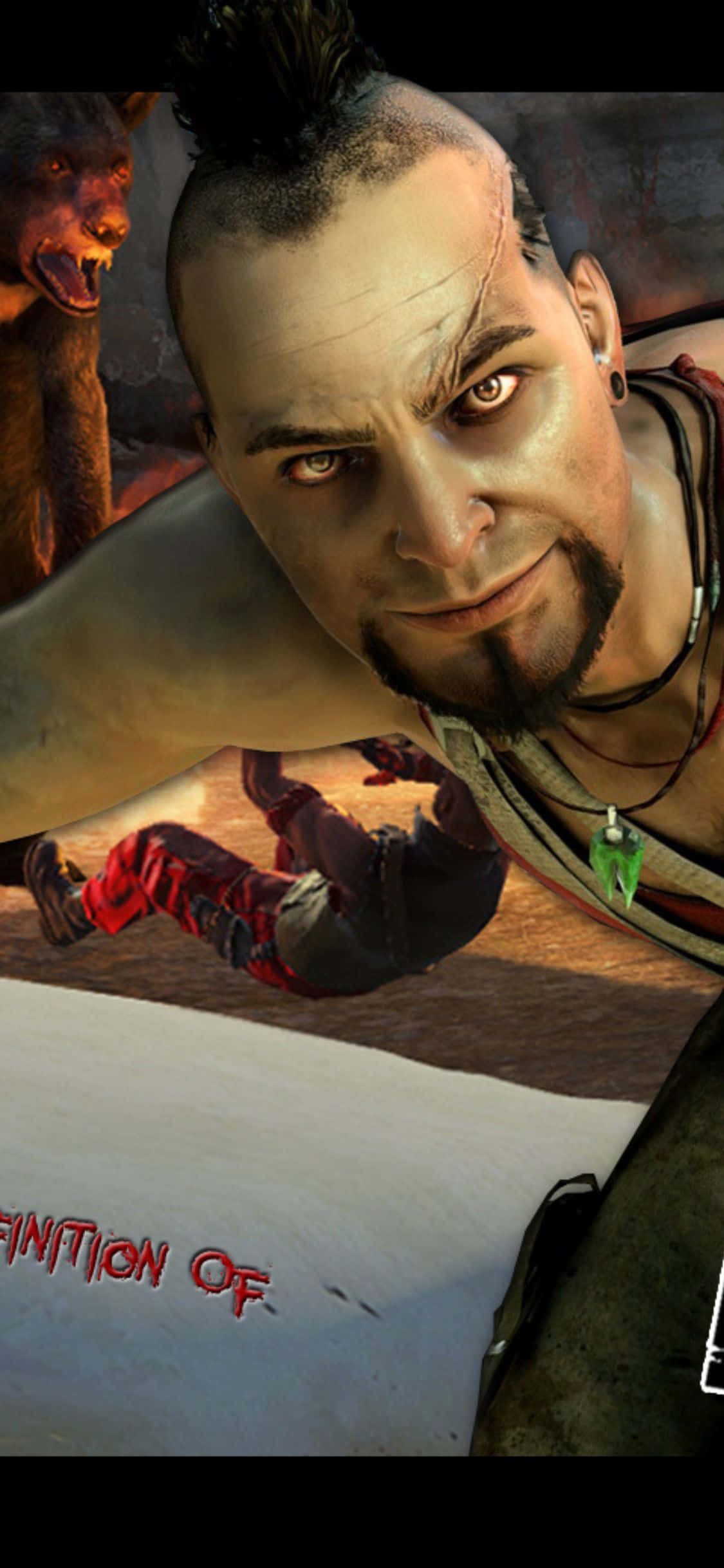 iPhone X Far Cry 3 Vaas Montenegro Fundal