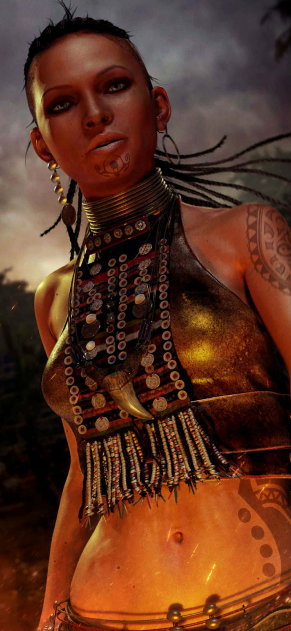 iPhone X Far Cry 3 Citra Montenegro Fundal