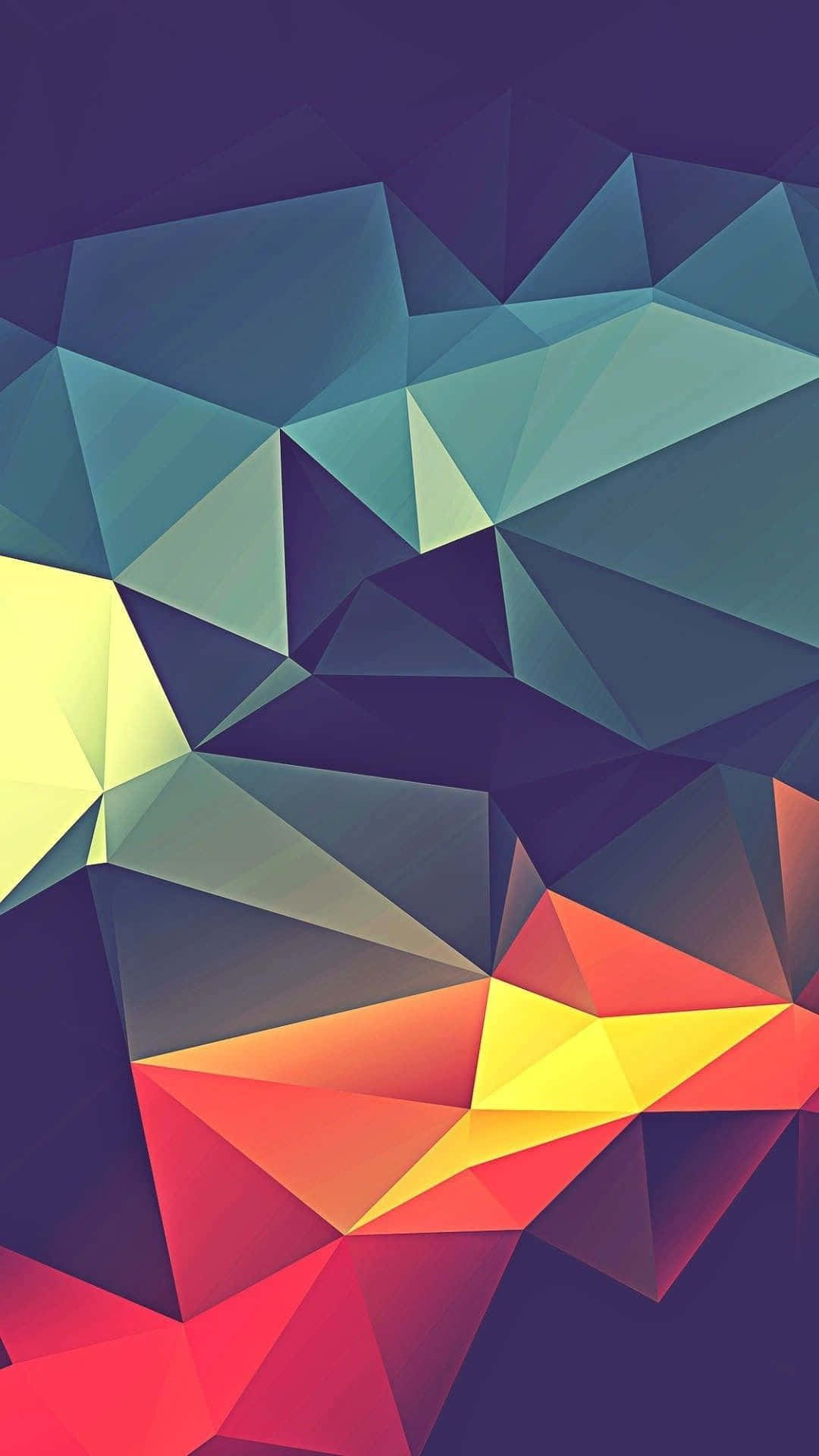 iPhone X Forme Geometrice Abstracte Fundal