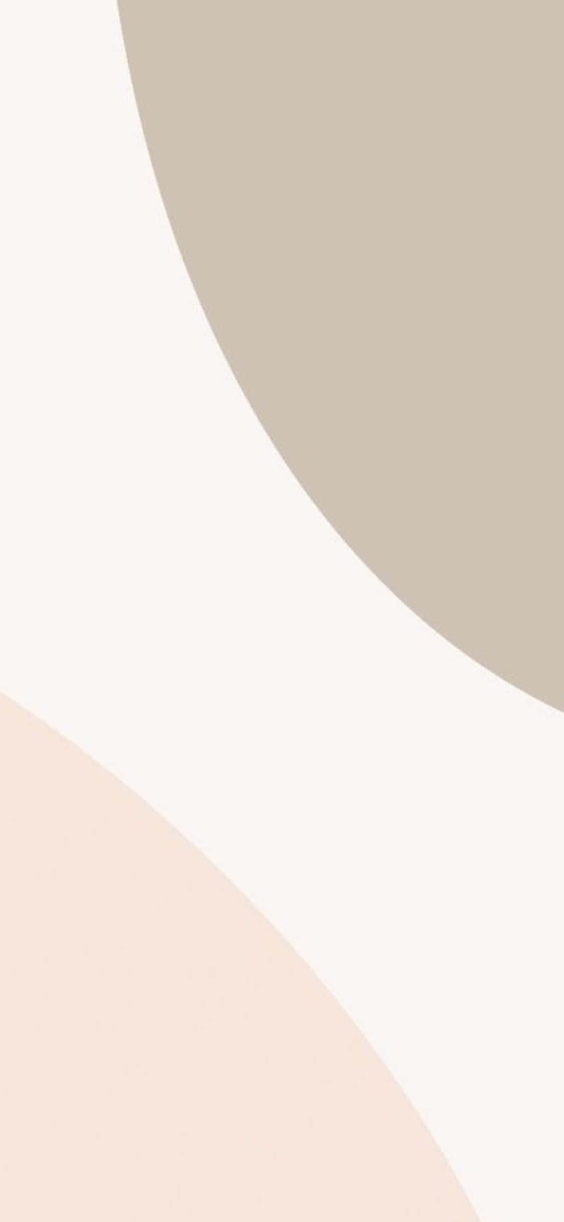 Fundal Minimalist Estetic Beige pentru iPhone X Fundal